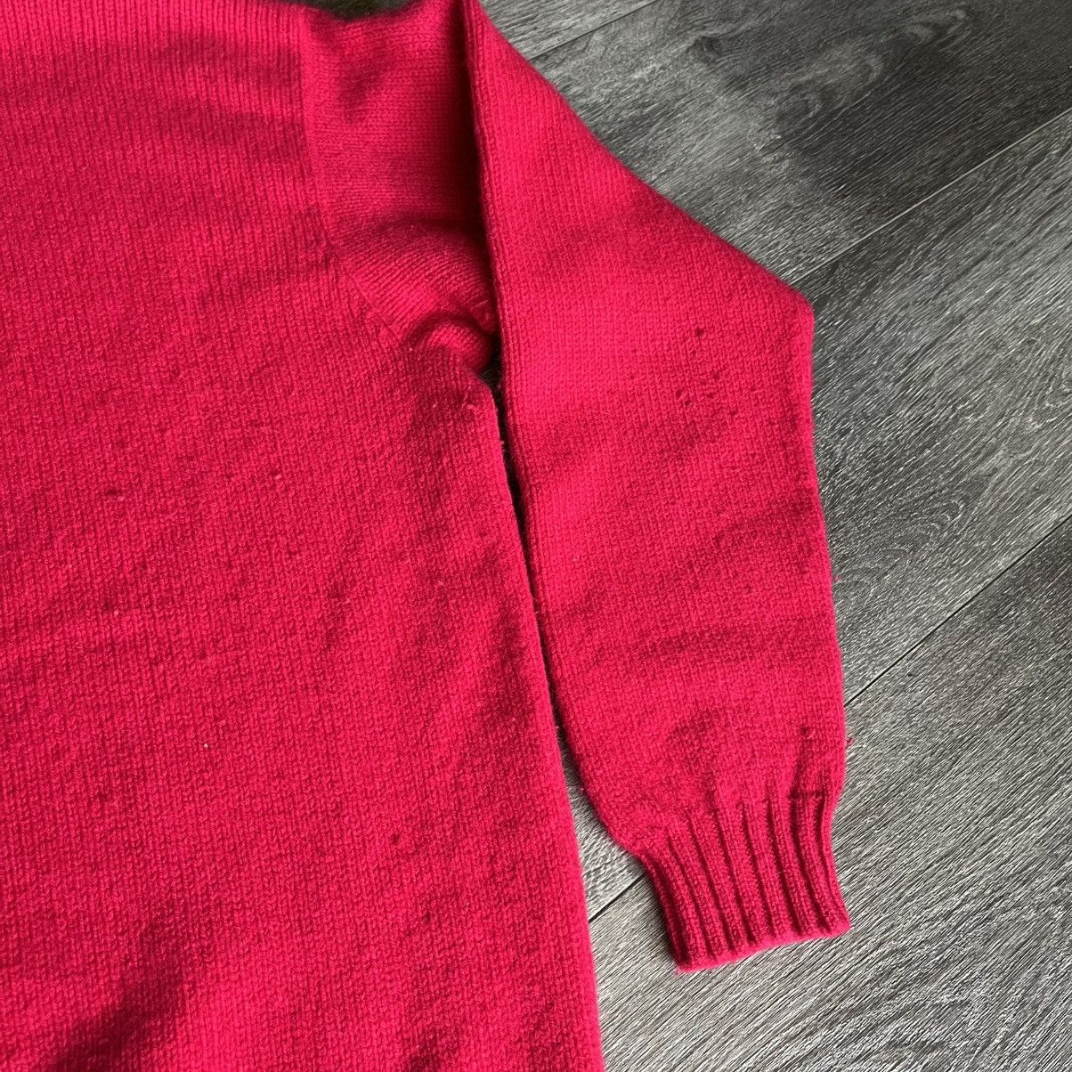 Vintage Vintage Laurence J Smith Shetland Lambswool Cardigan Sweater Size L / US 10 / IT 46 - 5 Thumbnail