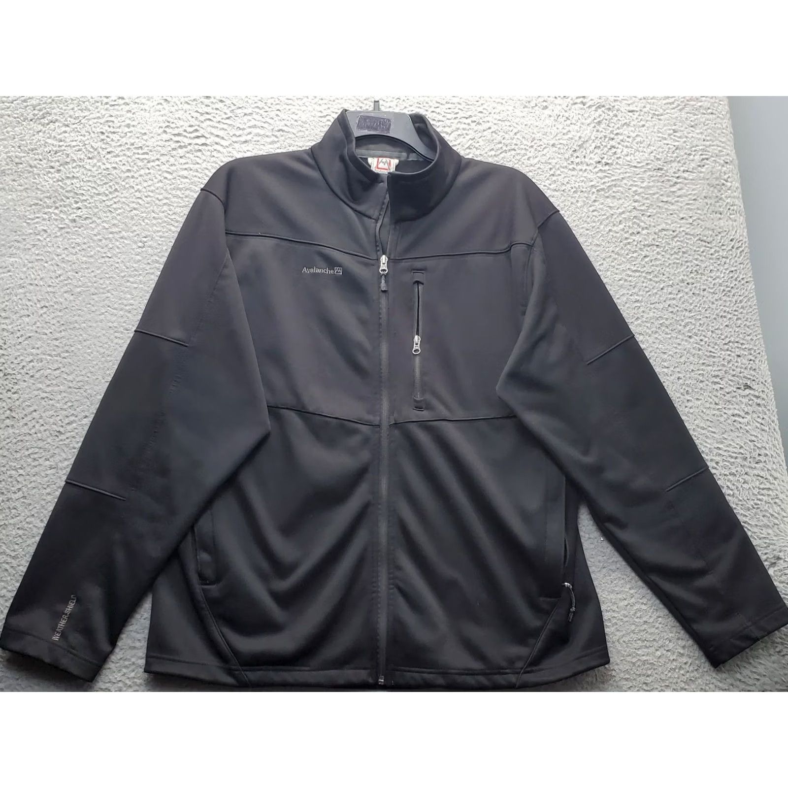 Avalanche Avalanche Weather-Shield Jacket Mens XL Black Soft Shell Full Zip Weather-Shield Jacket Mens XL Black Soft Shell Full Zip Size US XL / EU 56 / 4 - 2 Thumbnail