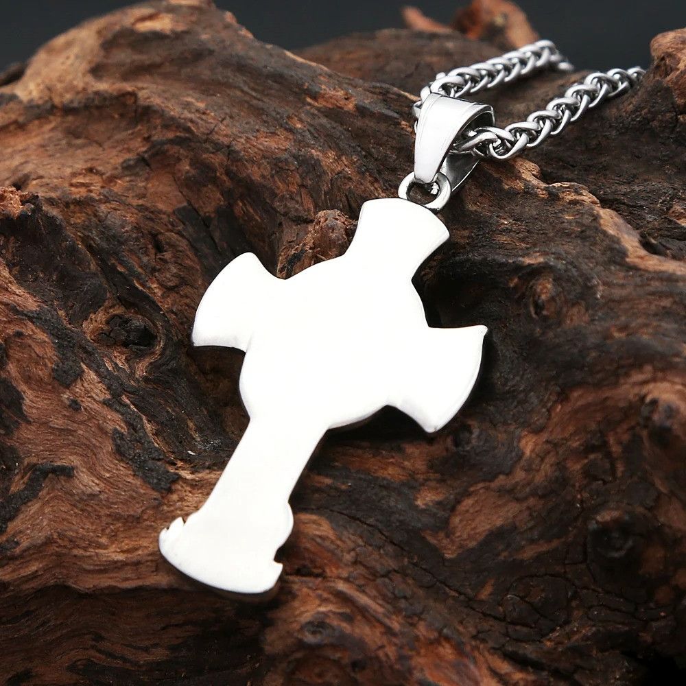 Other Angel Wings Cross Pendant Necklace Size ONE SIZE - 2 Thumbnail