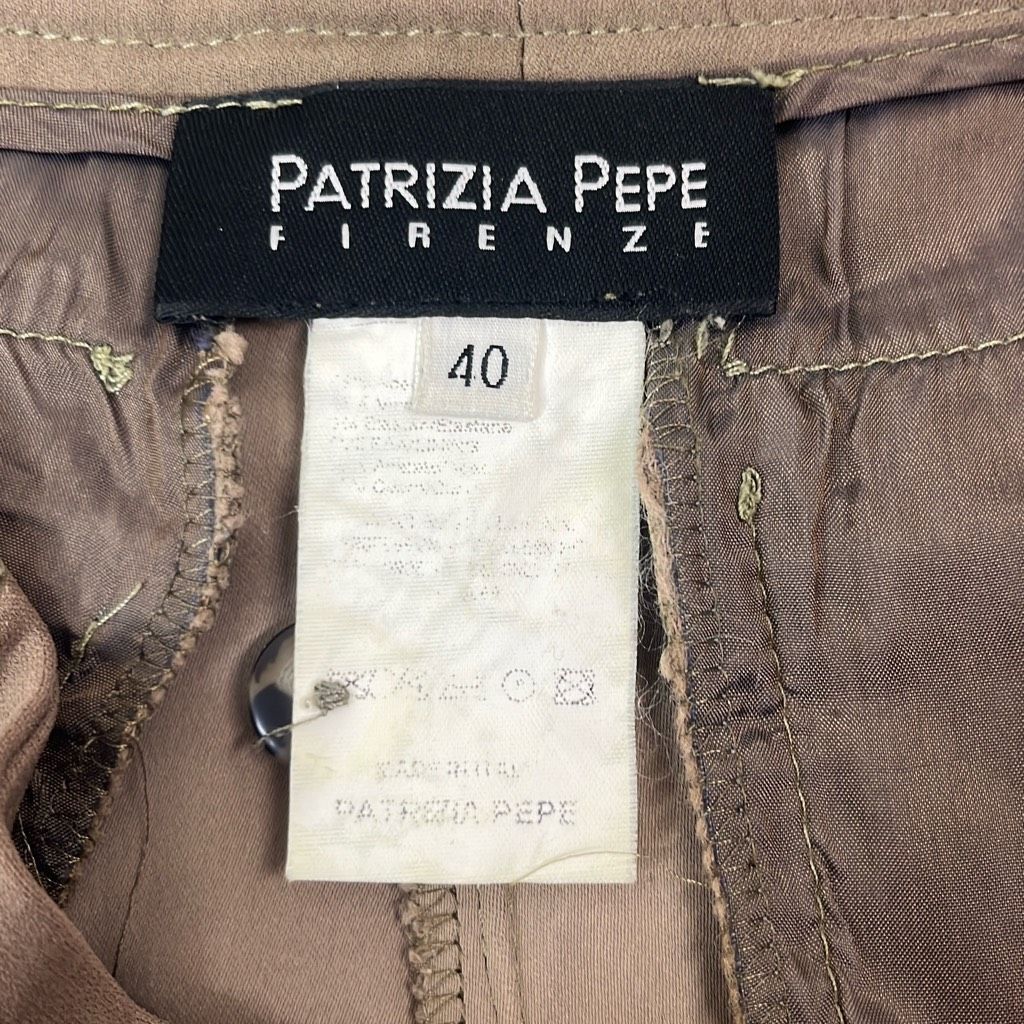 Patrizia Pepe Patrizia Pepe Firenze Small IT 40 Brown High Waist Safari Pl Size 27" / US 4 / IT 40 - 8 Thumbnail