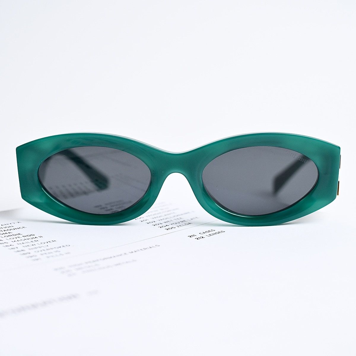 Miu Miu MIU MIU 0MU 11WS SUNGLASSES Size ONE SIZE - 8 Thumbnail