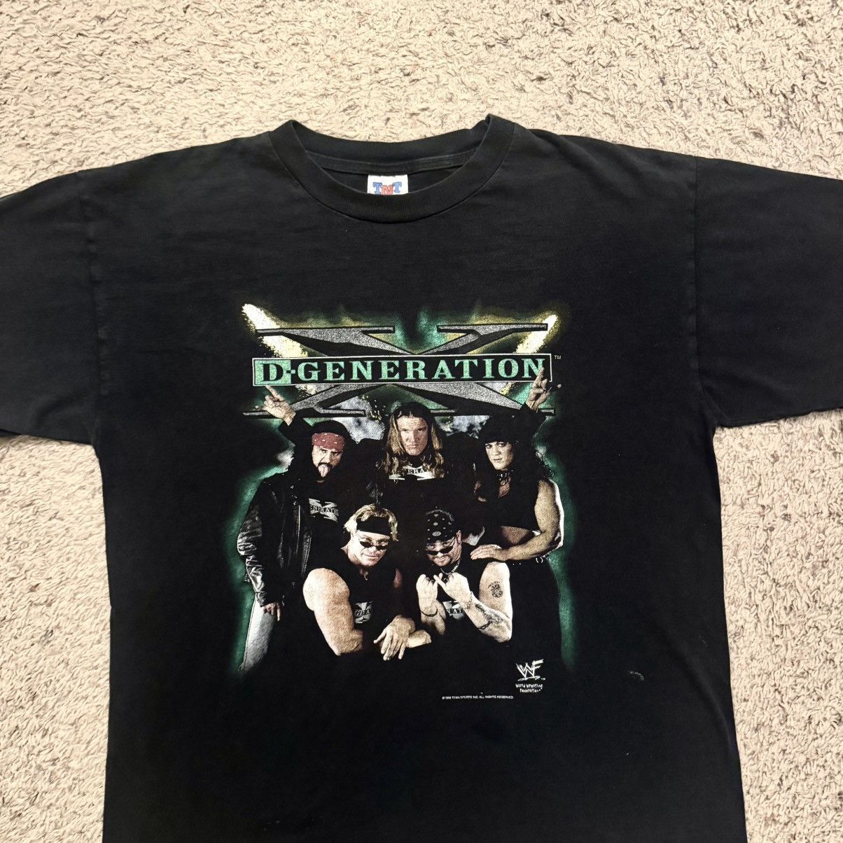 WWF Vintage 1998 D-Generation X WWF Tee Size US XL / EU 56 / 4 - 3 Thumbnail