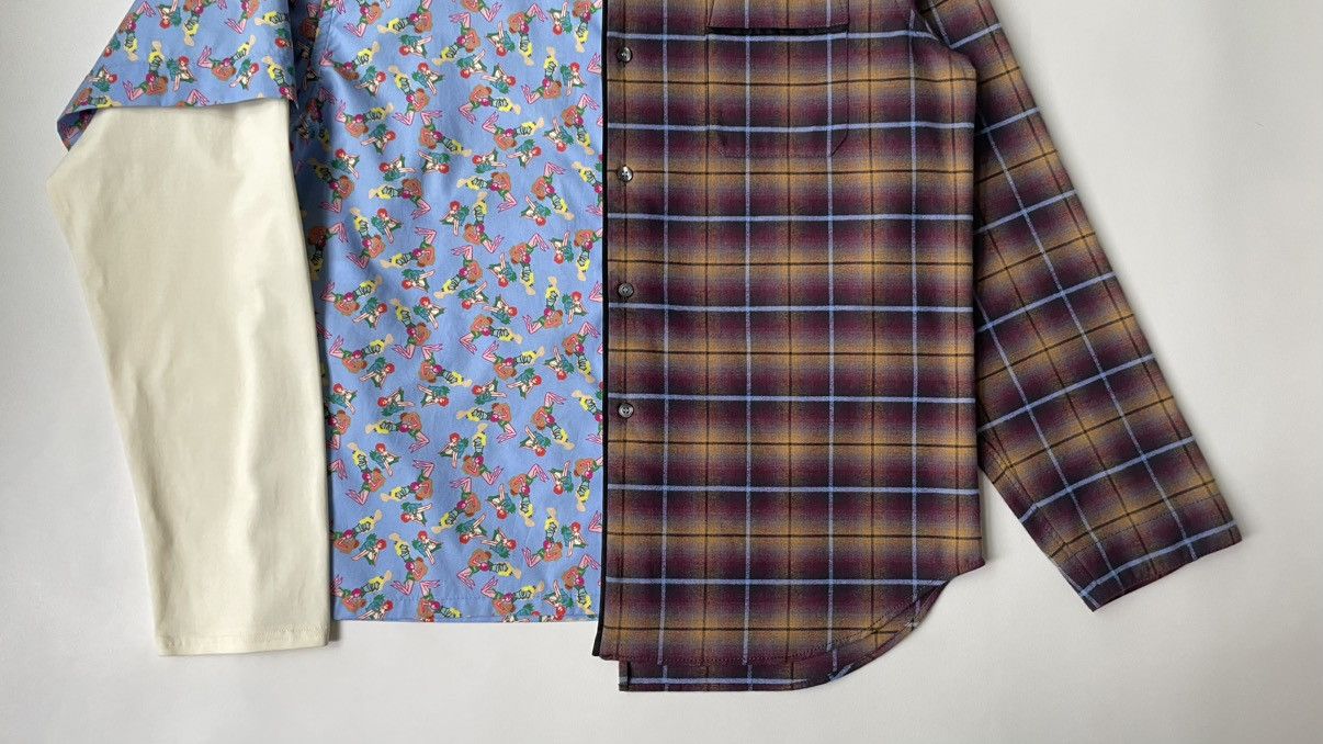 Marni A/W 22 Split Print Camp Collar Shirt Size US M / EU 48-50 / 2 - 8 Thumbnail