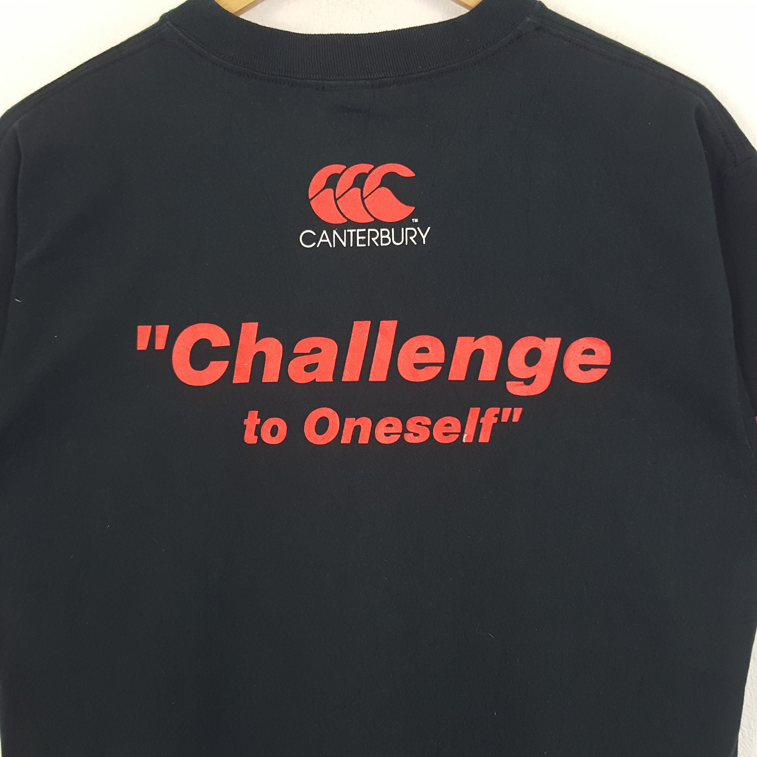 Canterbury of New Zealand × Vintage Vintage Brave Lupus Canterbury of New Zealand Rugby Tshirt Size US M / EU 48-50 / 2 - 4 Thumbnail