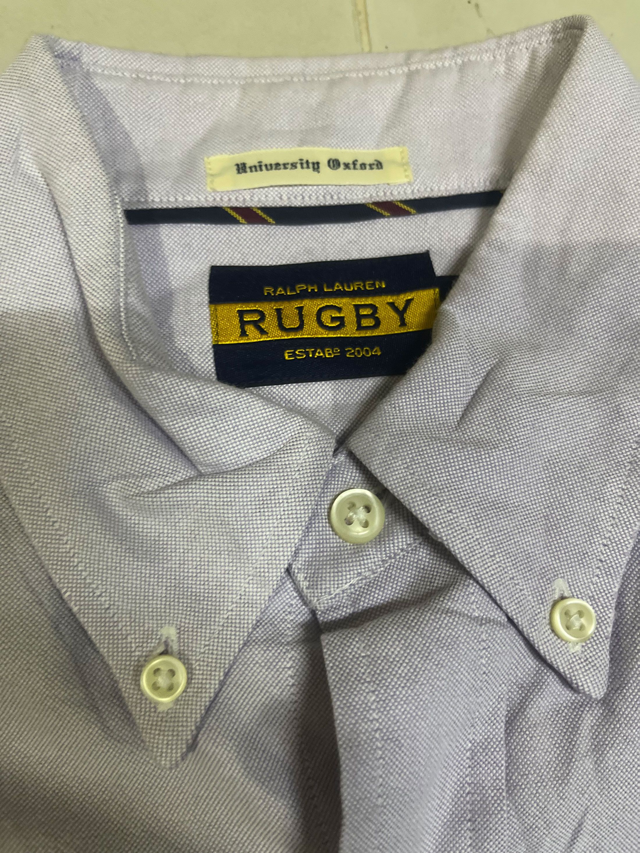 Polo Ralph Lauren Polo Ralph Lauren Rugby Oxford Dress Long Sleeve Size US S / EU 44-46 / 1 - 2 Thumbnail