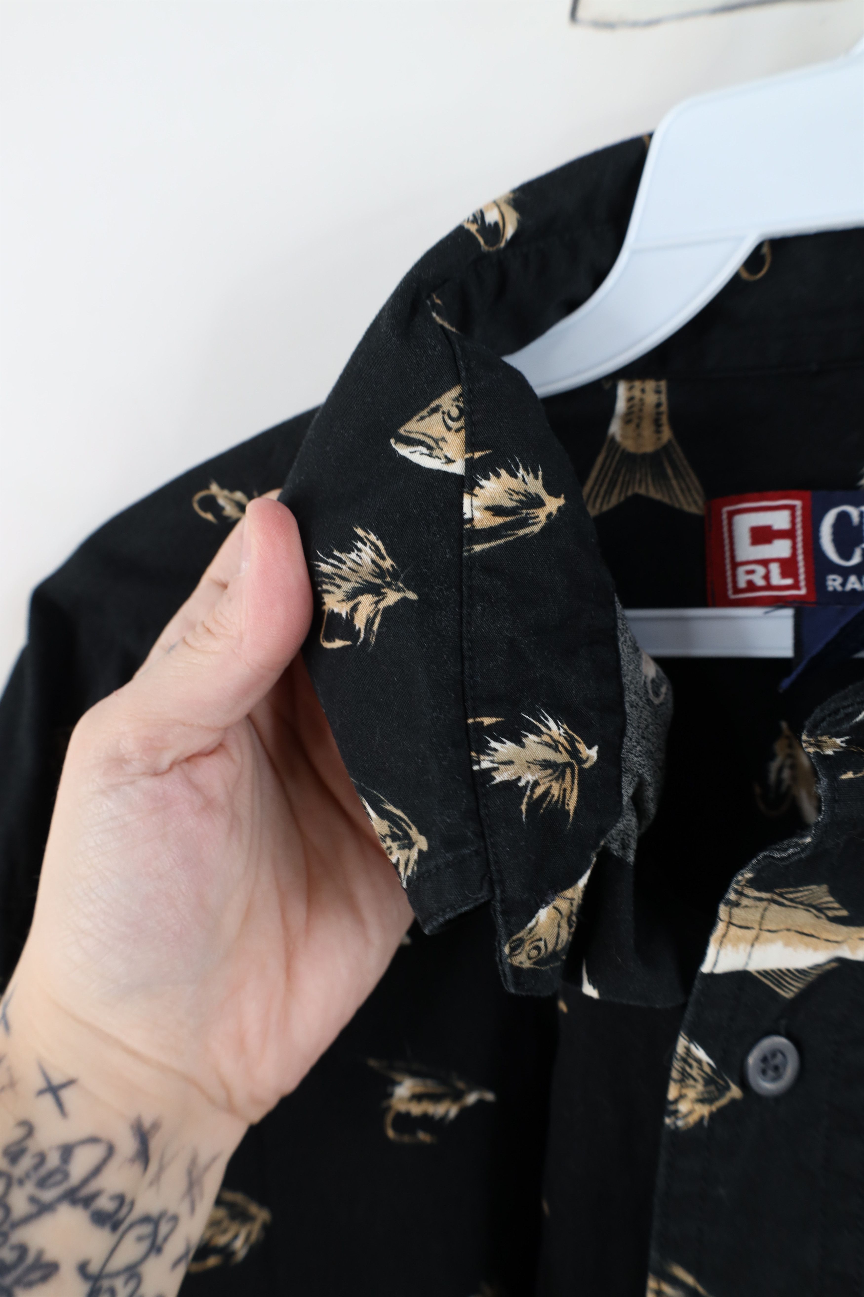 Polo Ralph Lauren Vintage 90s Chaps Ralph Lauren All Over Print Button Shirt Size US L / EU 52-54 / 3 - 10 Thumbnail