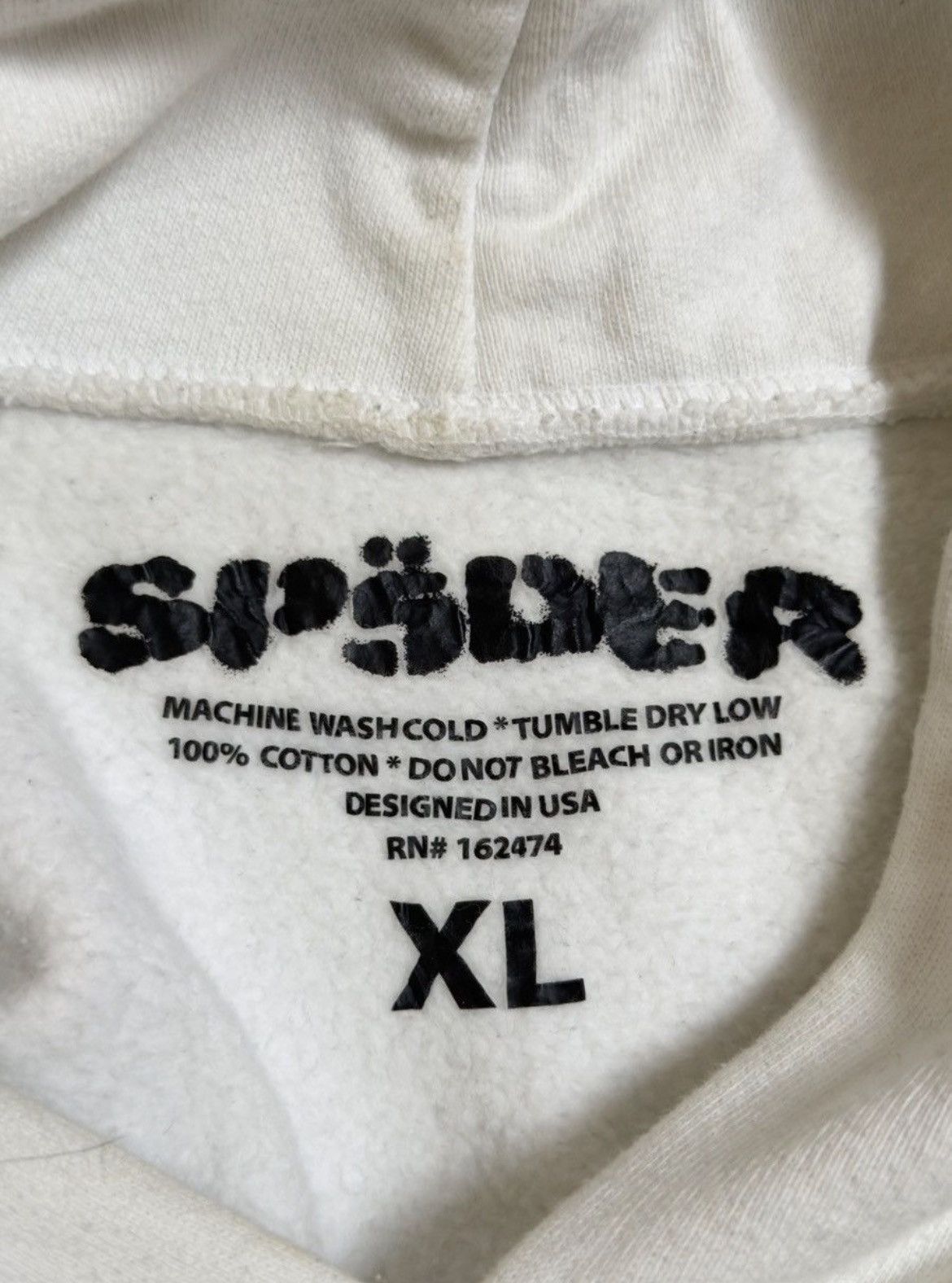 Sp5der OG Sp5der Rhinestone Hoodie Size US XL / EU 56 / 4 - 2 Thumbnail