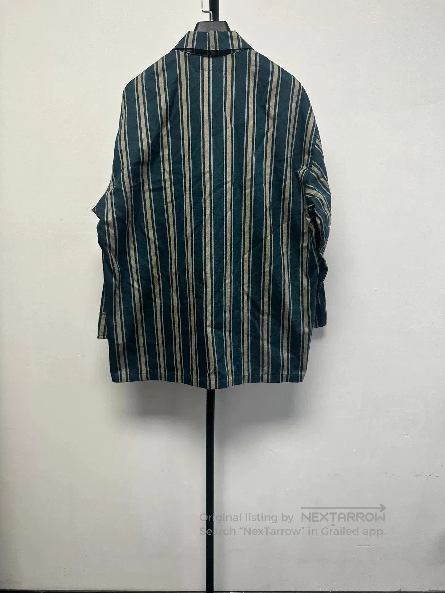 Enfants Riches Deprimes ENFANTSRICHESDEPRIMES Striped Collared Shirt. Size US L / EU 52-54 / 3 - 2 Thumbnail