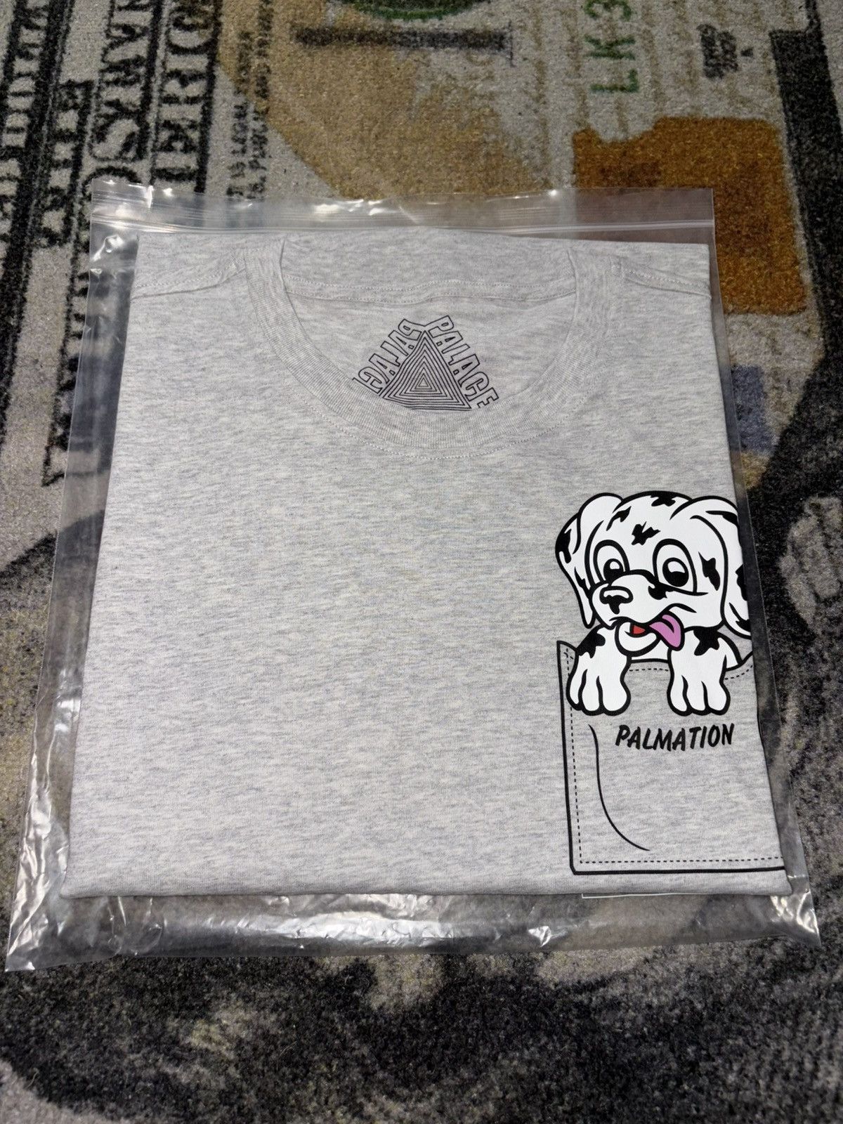 Palace Palace Palmation T-Shirt Grey Size US XL / EU 56 / 4 - 1 Thumbnail