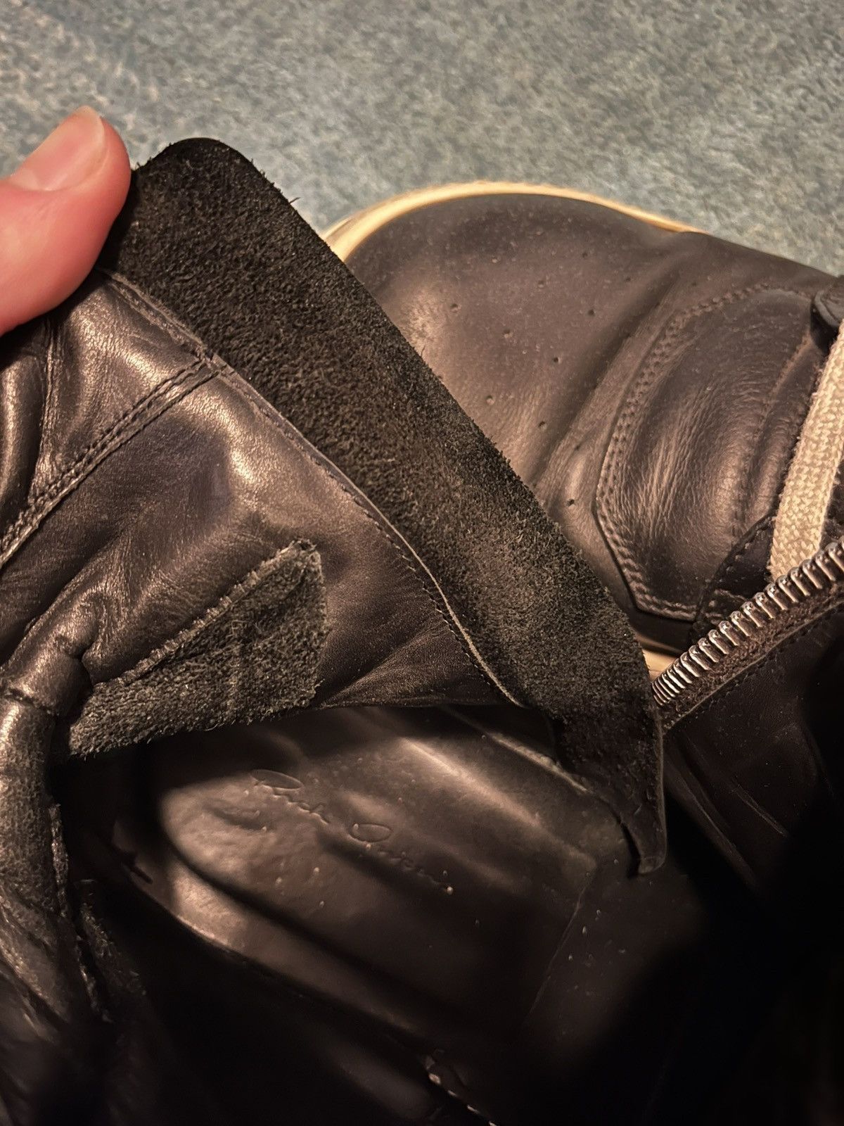 Rick Owens SS16 Cyclops hook geobaskets Size US 11.5 / EU 44-45 - 8 Thumbnail