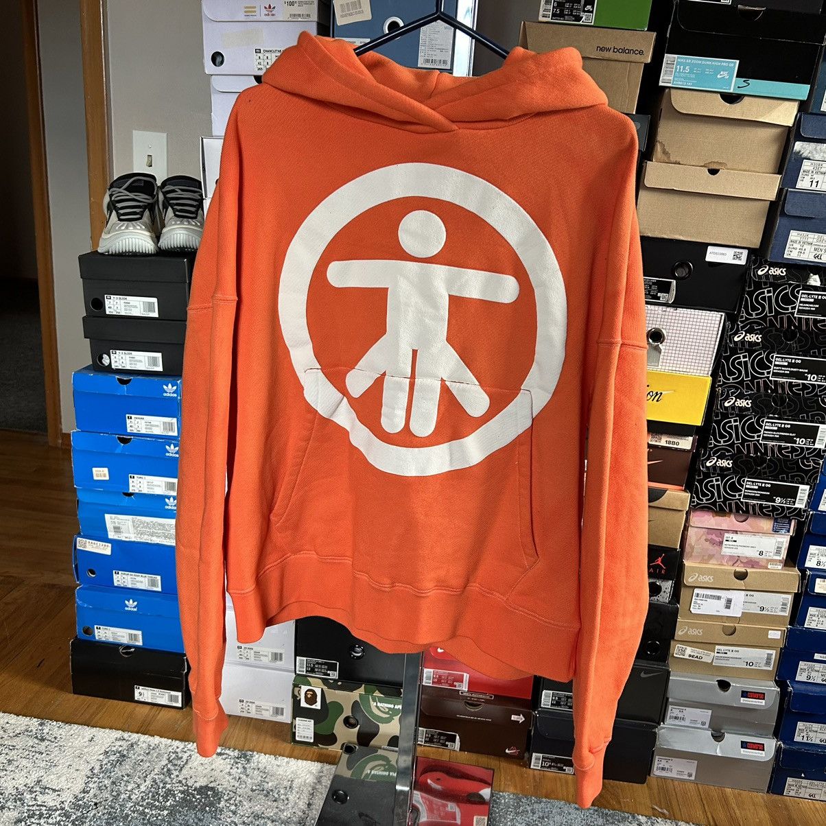 Other ORANGE AELiZA iNDiViDUAL SYMBOL CROPPED HOODiE ViTRUViAN MAN Size US L / EU 52-54 / 3 - 9 Thumbnail