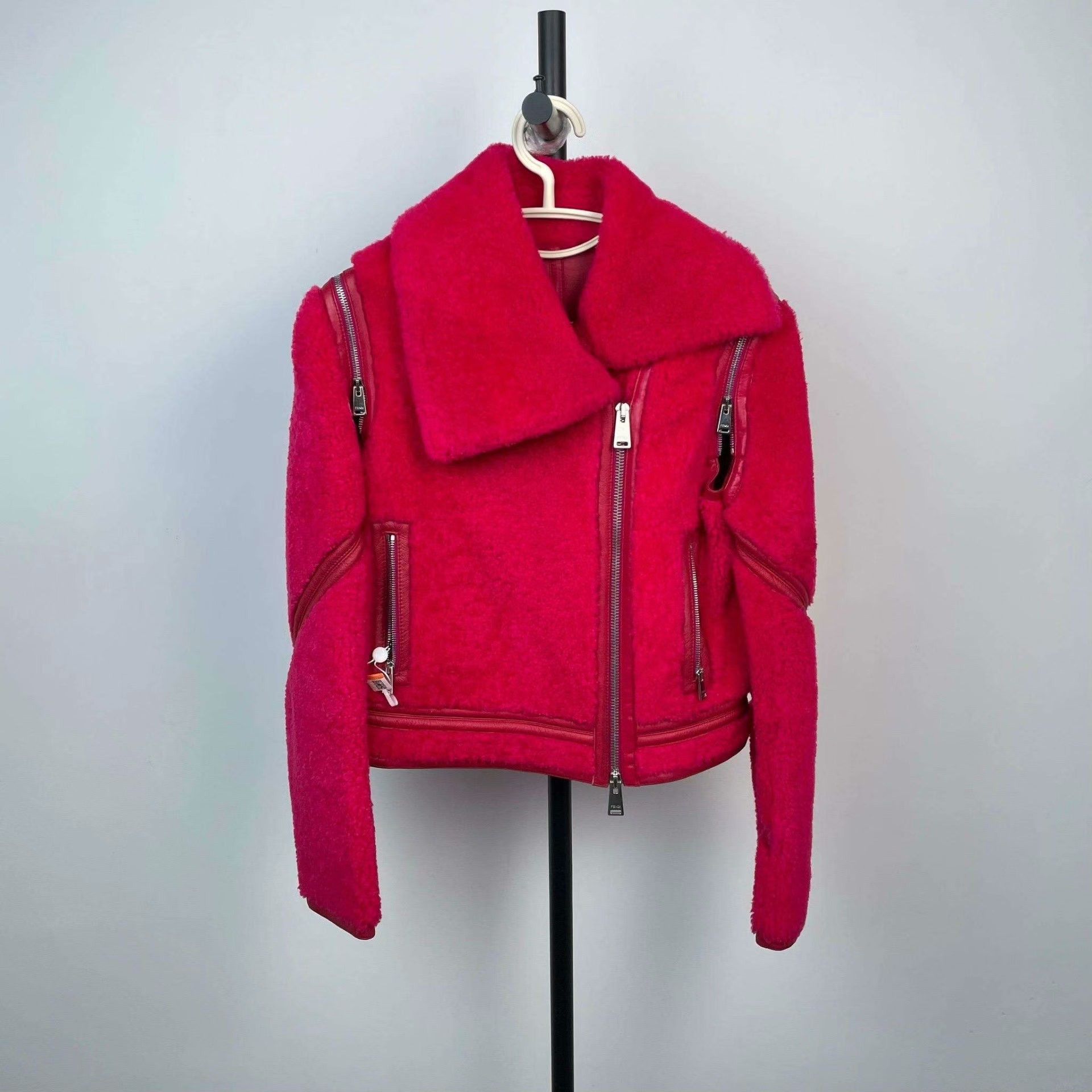 Fendi Fendi Red Coat 38 Women Size S / US 4 / IT 40 - 1 Thumbnail