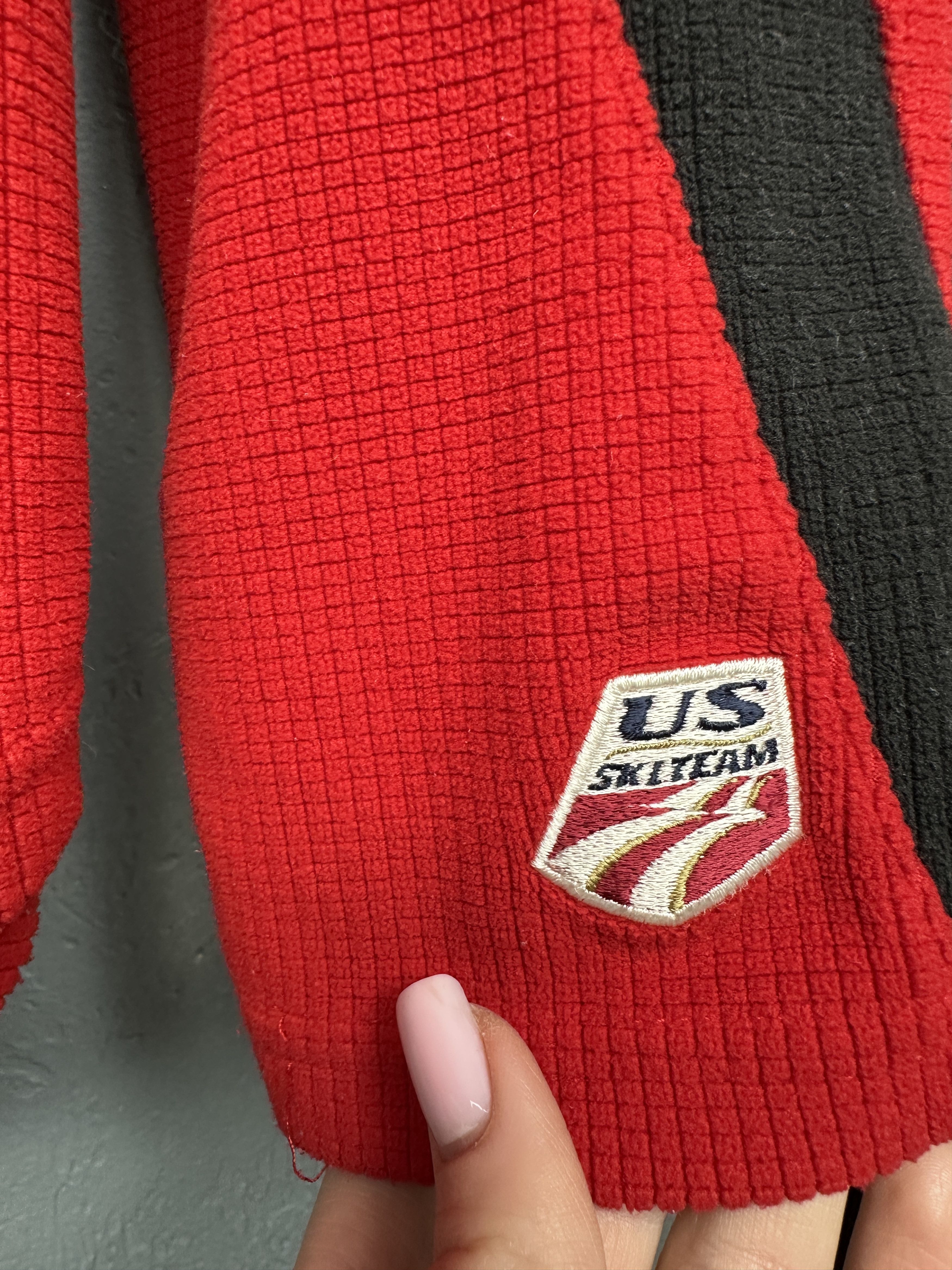 Tommy Hilfiger Tommy Hilfiger USA Ski Team 90s Vintage Fleece Jacket Size US S / EU 44-46 / 1 - 4 Thumbnail