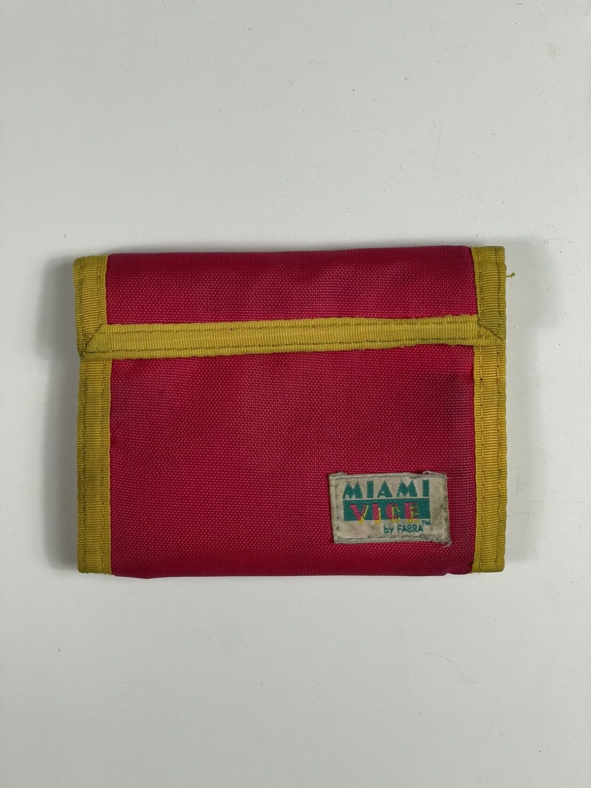Vintage 1984 80s Miami Vice Ferba Wallet yellow very rare vintage Size ONE SIZE - 1 Thumbnail