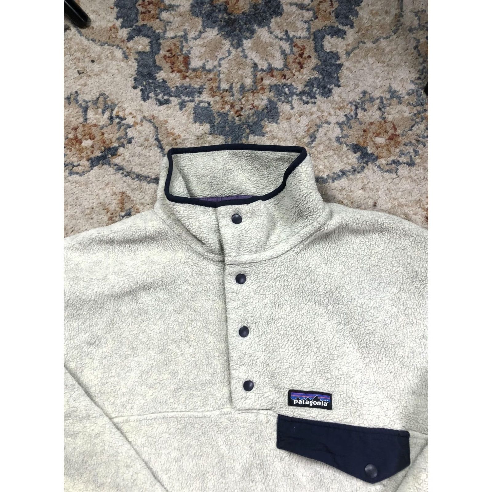 Patagonia Patagonia Jacket Mens Small Gray Synchilla Fleece 1/4 Snap Pullover Outdoor Size US S / EU 44-46 / 1 - 2 Thumbnail