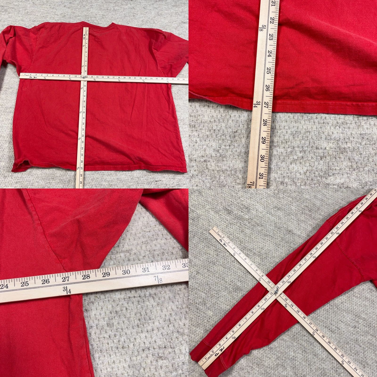 Carhartt VINTAGE Carhartt Shirt Men 2XL Red Pocket Tee Work Wear Plain Basic 90s Y2K Size US XXL / EU 58 / 5 - 8 Thumbnail
