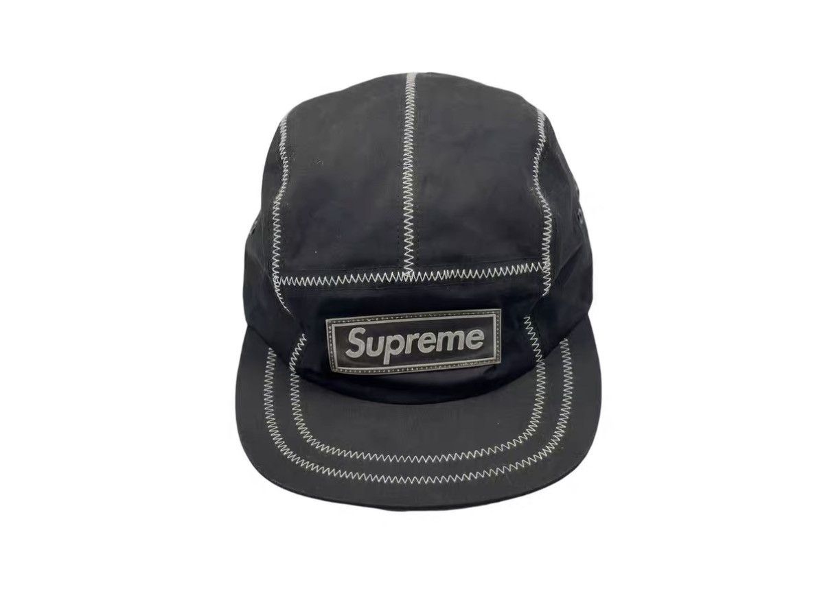 Supreme Supreme 16SS Contrast Stitch Box Camp Cap 5-Panel Cap J31 Size ONE SIZE - 2 Thumbnail