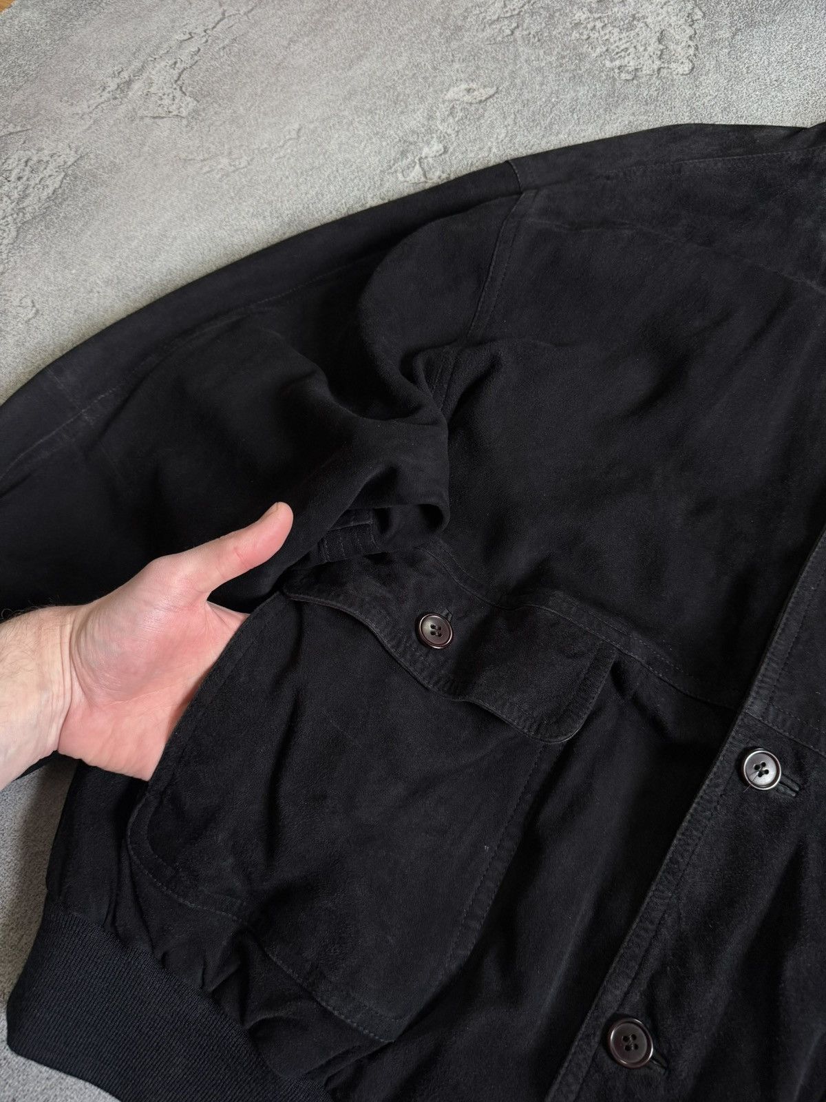 Other Archive 60size retro vintage suede leather jacket bomber 90s Size US XXL / EU 58 / 5 - 8 Thumbnail