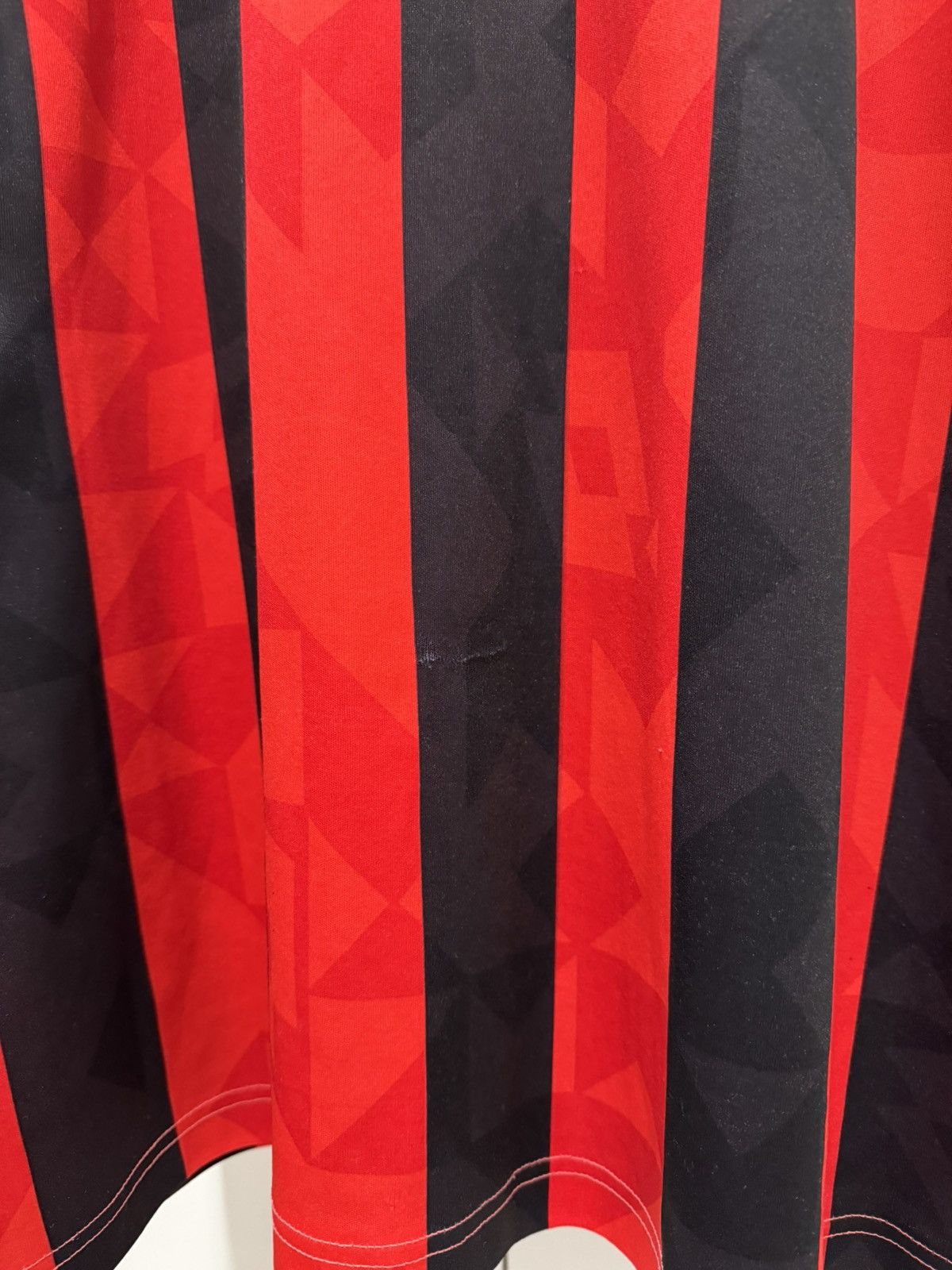 Lotto Sport Vintage Lotto AC Milan 1993-94 Home Football Jersey Soccer Size US XL / EU 56 / 4 - 7 Thumbnail