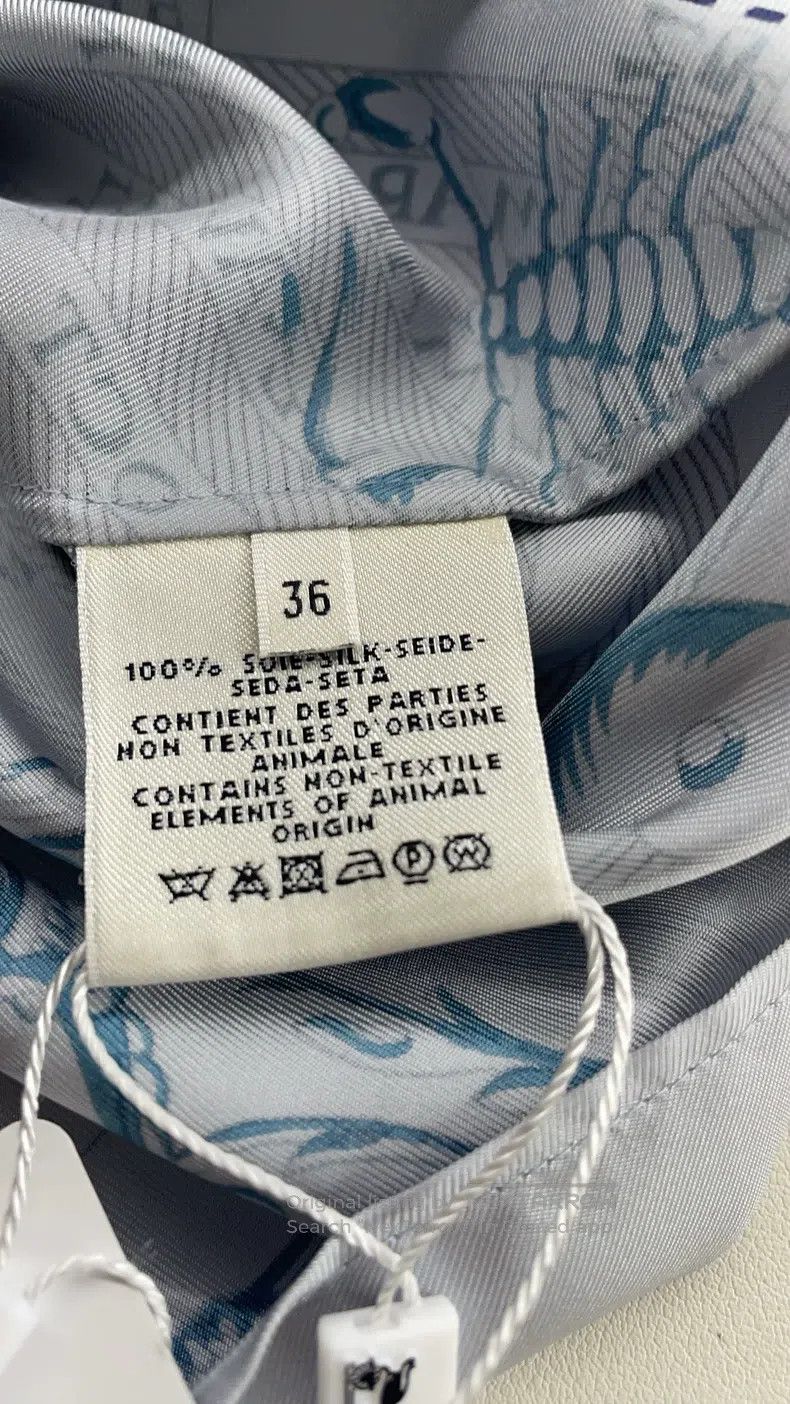 Hermes Hermes Constellation Compass Series Silk Shirt Size XS / US 0-2 / IT 36-38 - 4 Thumbnail