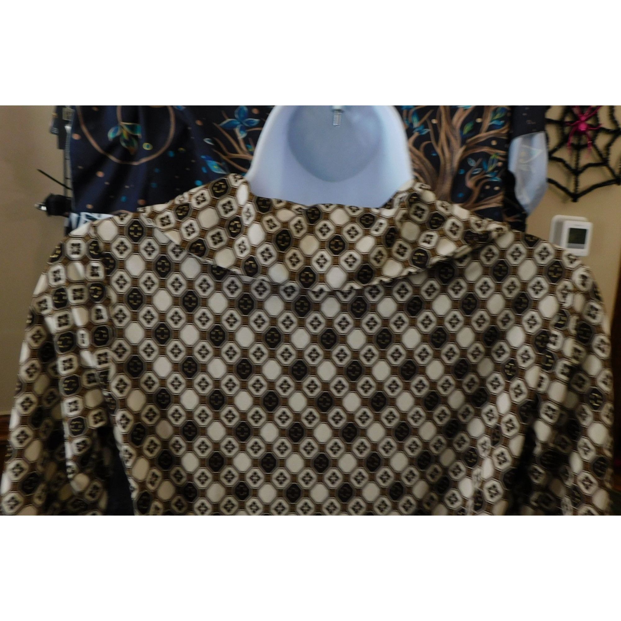 Other Vintage Jus D'Orange Paris 70s Style Wrap Dress Size S / US 4 / IT 40 - 7 Thumbnail