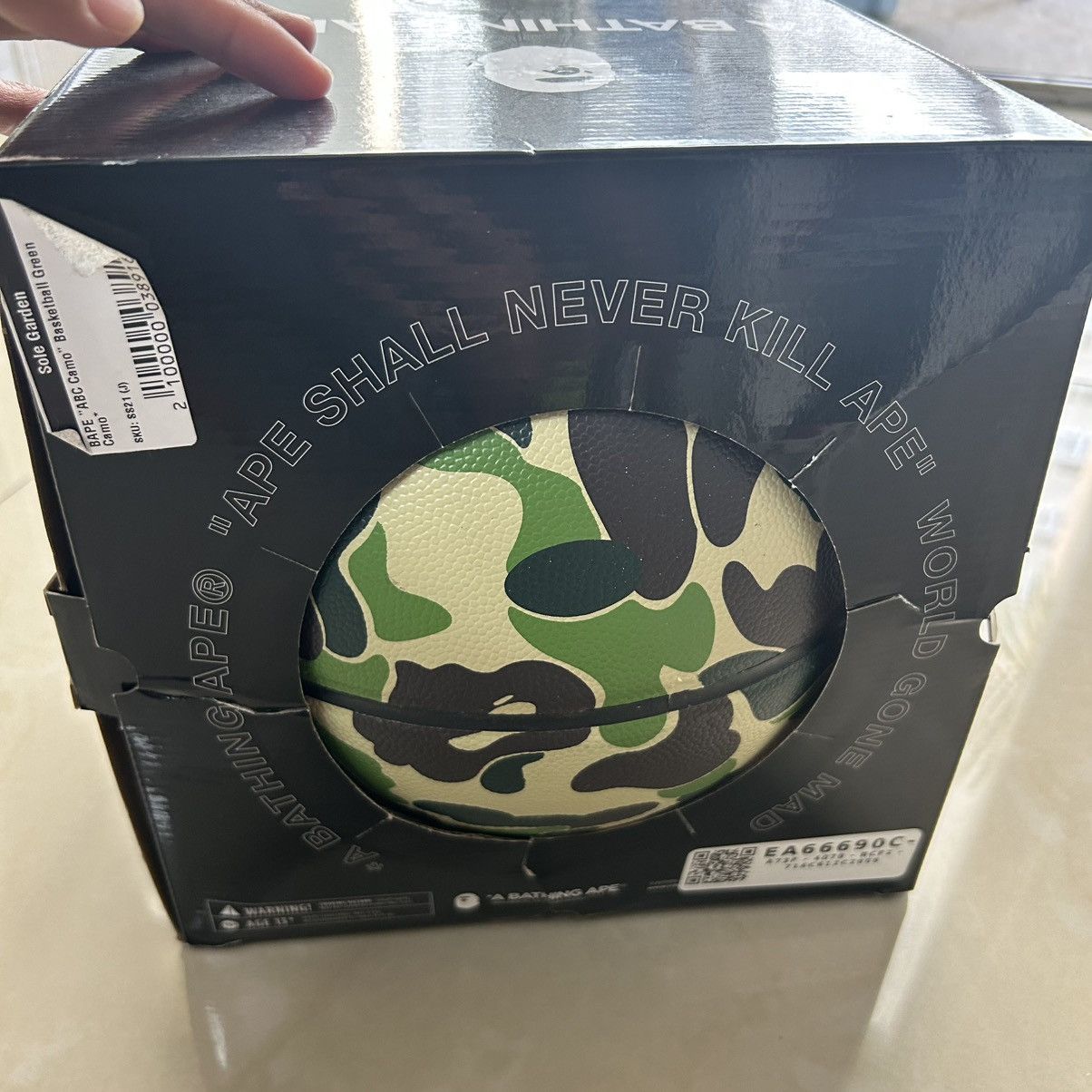 Bape Bape ABC camo basketball Size ONE SIZE - 3 Thumbnail