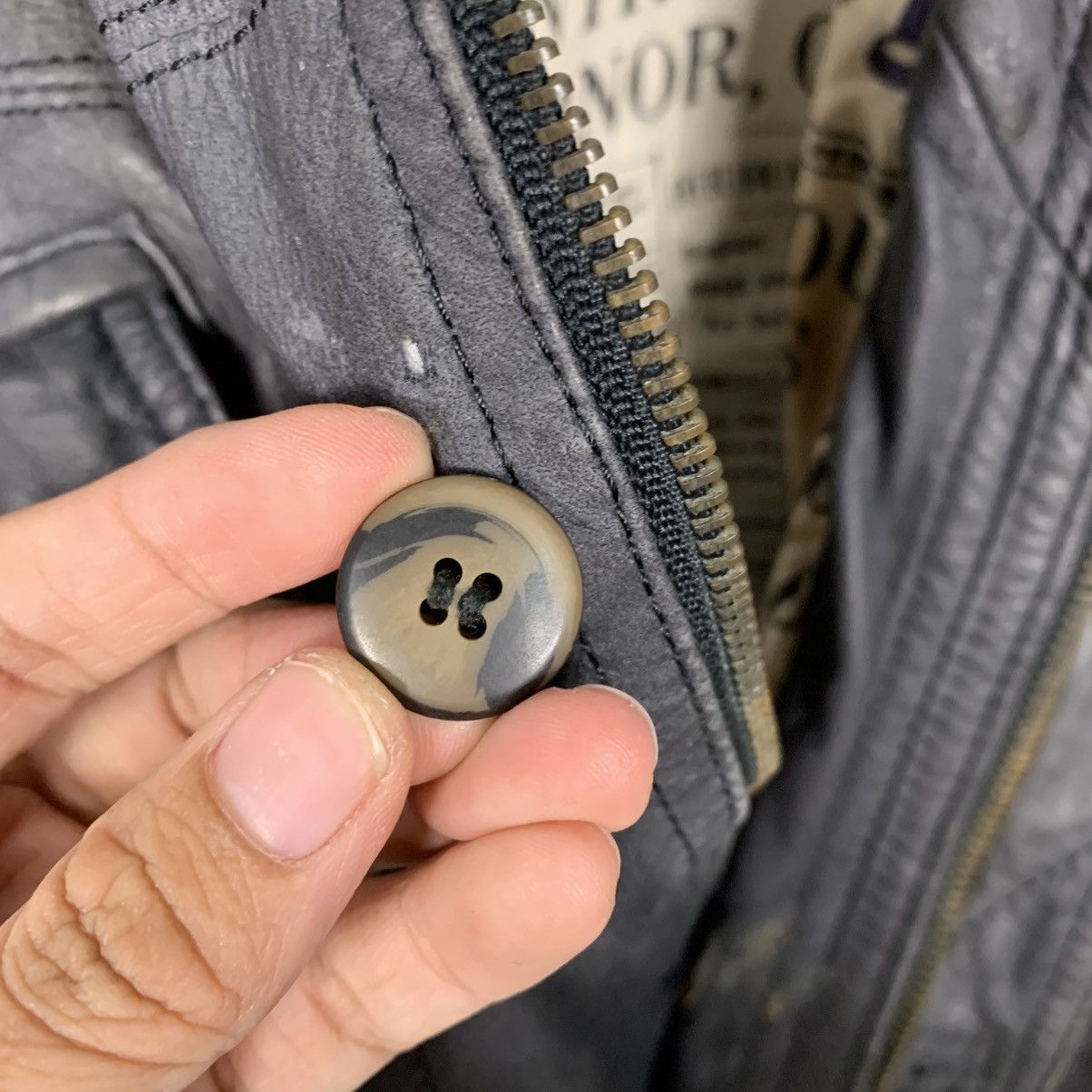Japanese Brand Japanese Brand LD Clothing Motorcycle Leather Jacket Size US M / EU 48-50 / 2 - 14 Thumbnail