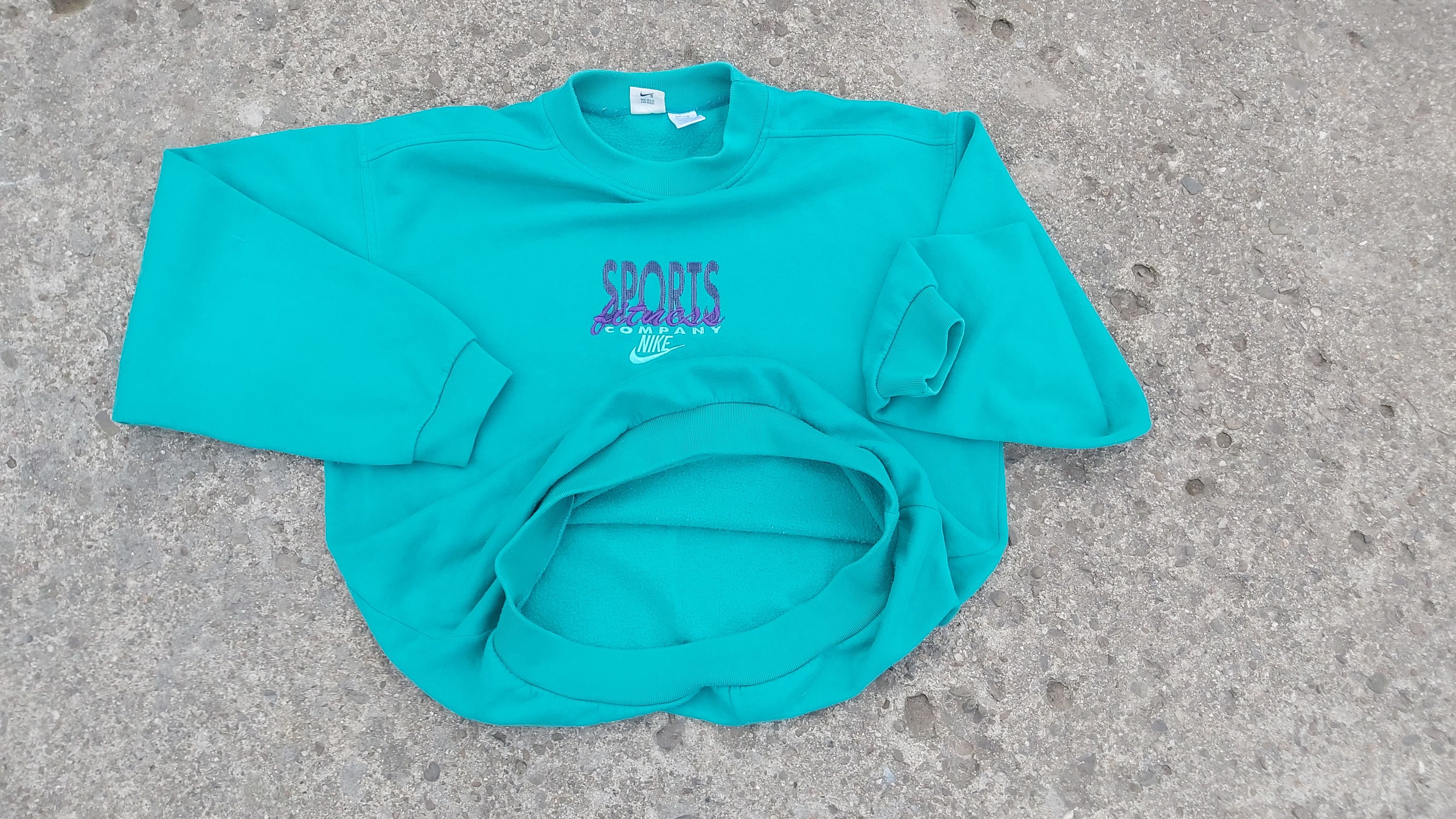 Nike × Vintage rare VTG 80s 90s Nike Sports Fitness Company L/G Size US L / EU 52-54 / 3 - 11 Thumbnail