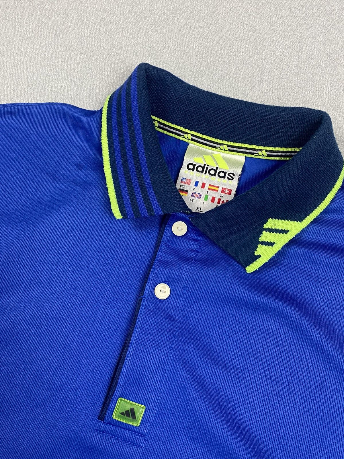 Adidas × Vintage Mens Vintage Adidas Equipment Polo T Shirt size XL Size US XL / EU 56 / 4 - 3 Thumbnail