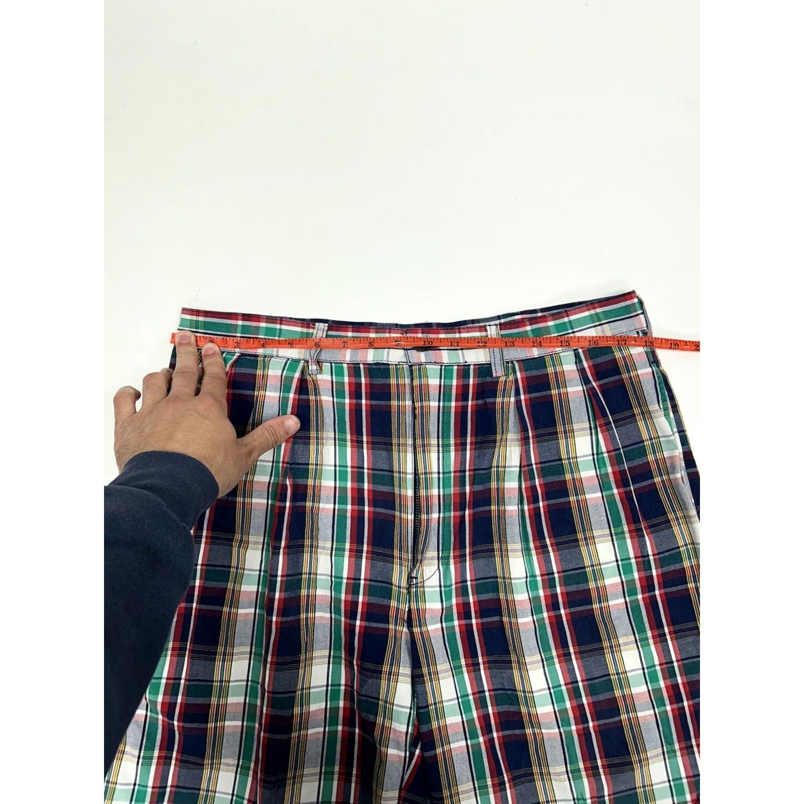 Ralph Lauren Polo Ralph Lauren Men's Tyler Shorts Plaid Check Blue Pockets 34" Size US S / EU 44-46 / 1 - 4 Thumbnail