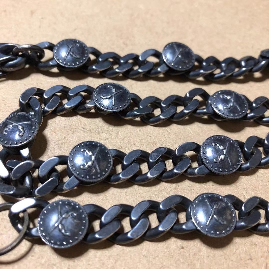 Roar roar Mainline Full Double Gun Silver Coin Wallet Chain K11 Size ONE SIZE - 3 Thumbnail