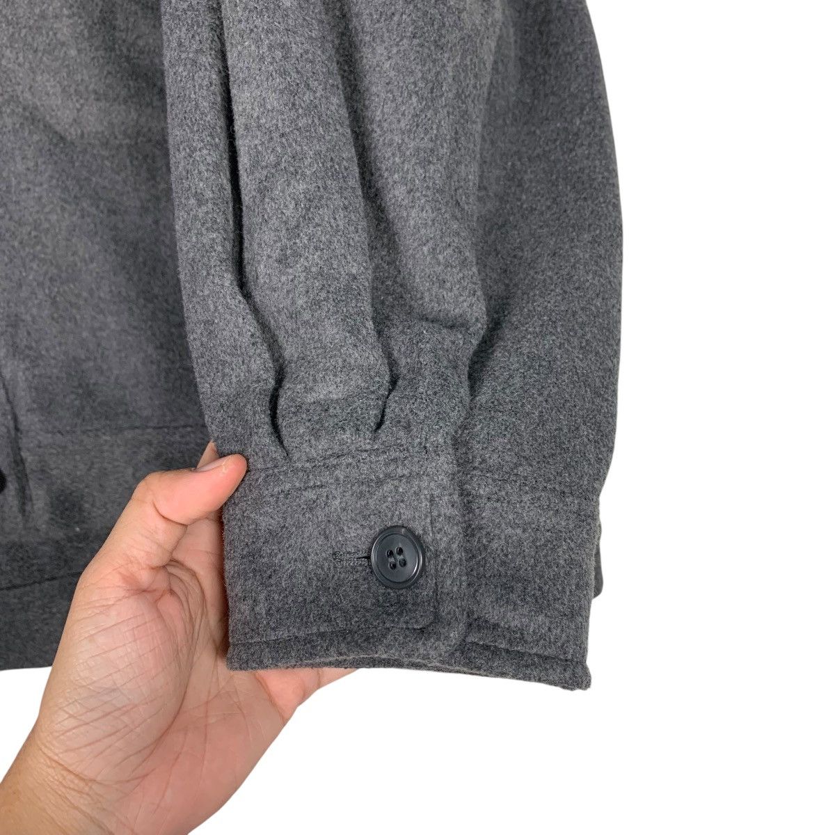 Uniqlo UNIQLO X CLARE WAIGHT KELLER Wool Flannel Jacket #2491-C112 Size L / US 10 / IT 46 - 13 Thumbnail