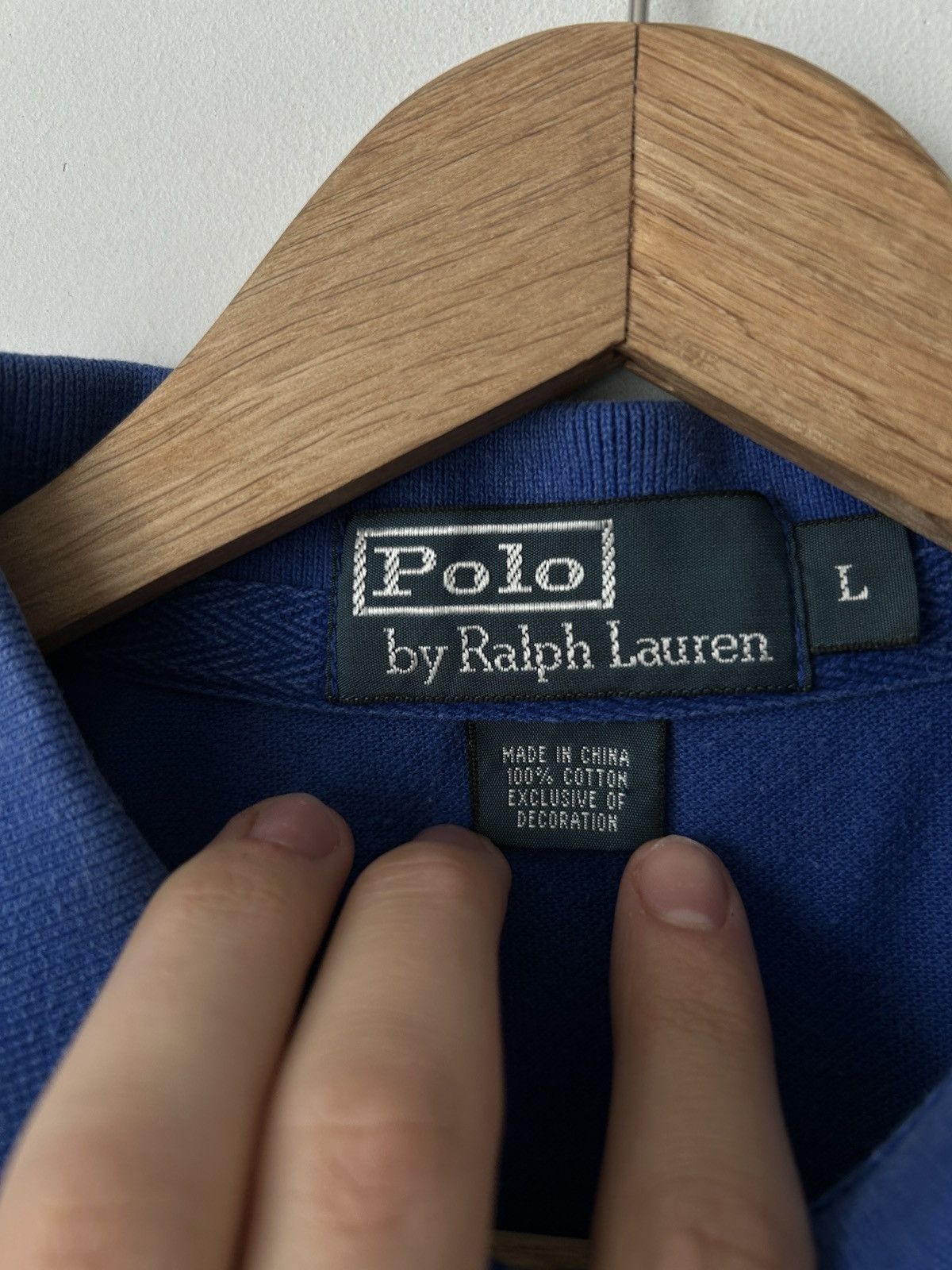 Polo Ralph Lauren × Ralph Lauren × Vintage Polo Ralph Lauren Italia Polo T-shirt Chief Keef vintage Size US L / EU 52-54 / 3 - 5 Thumbnail