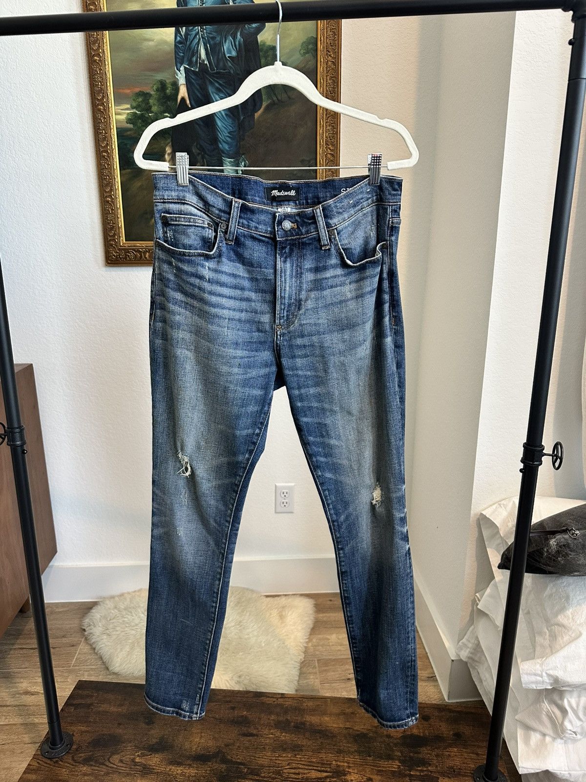 Madewell Madewell - Skinny Jean Size US 33 - 1 Thumbnail