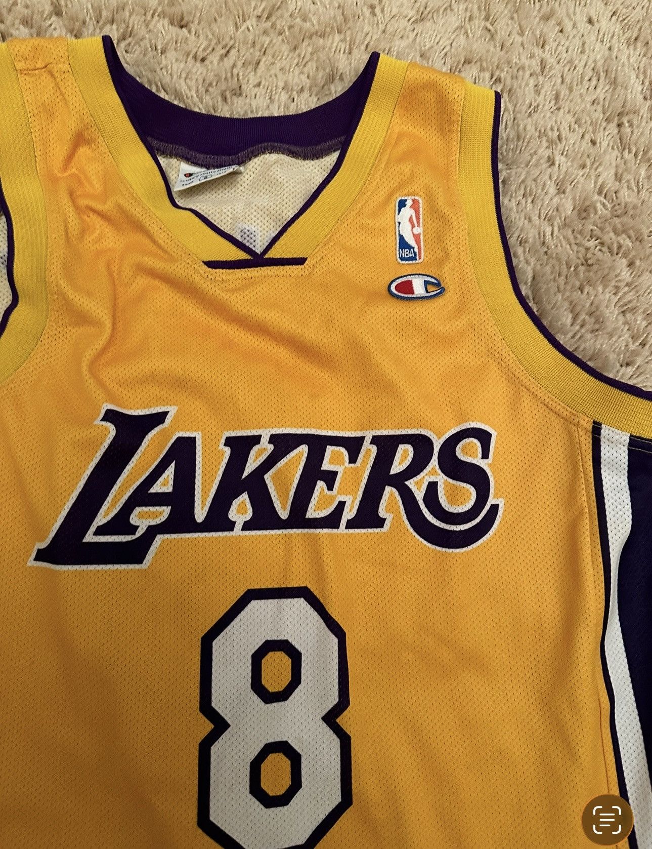 Champion Vintage 1991 Kobe Bryant Los Angeles Lakers NBA Jersey Size US M / EU 48-50 / 2 - 2 Thumbnail