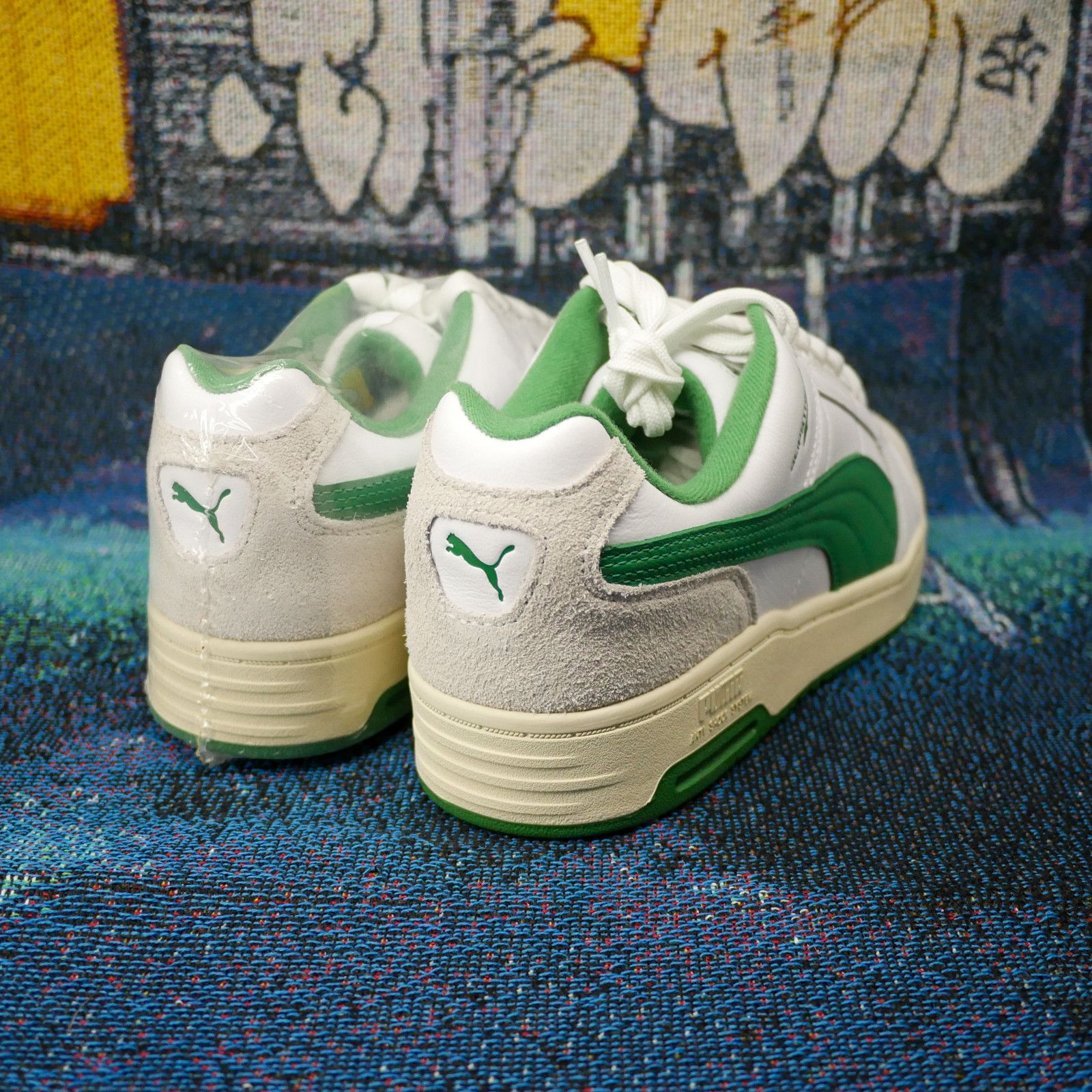 Puma Puma Slipstream Lo Retro White Green RETAIL $100 Size US 8 / EU 41 - 3 Thumbnail