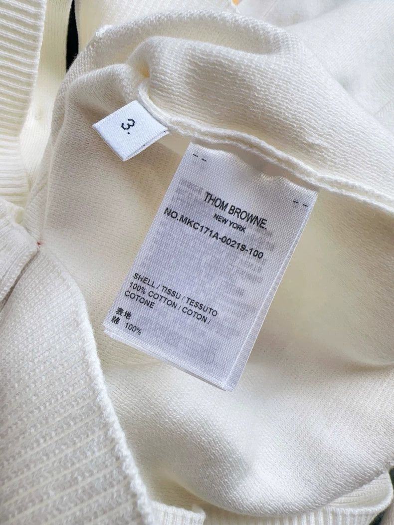Thom Browne Thom Browne Knit cardigan Size US XXL / EU 58 / 5 - 6 Thumbnail
