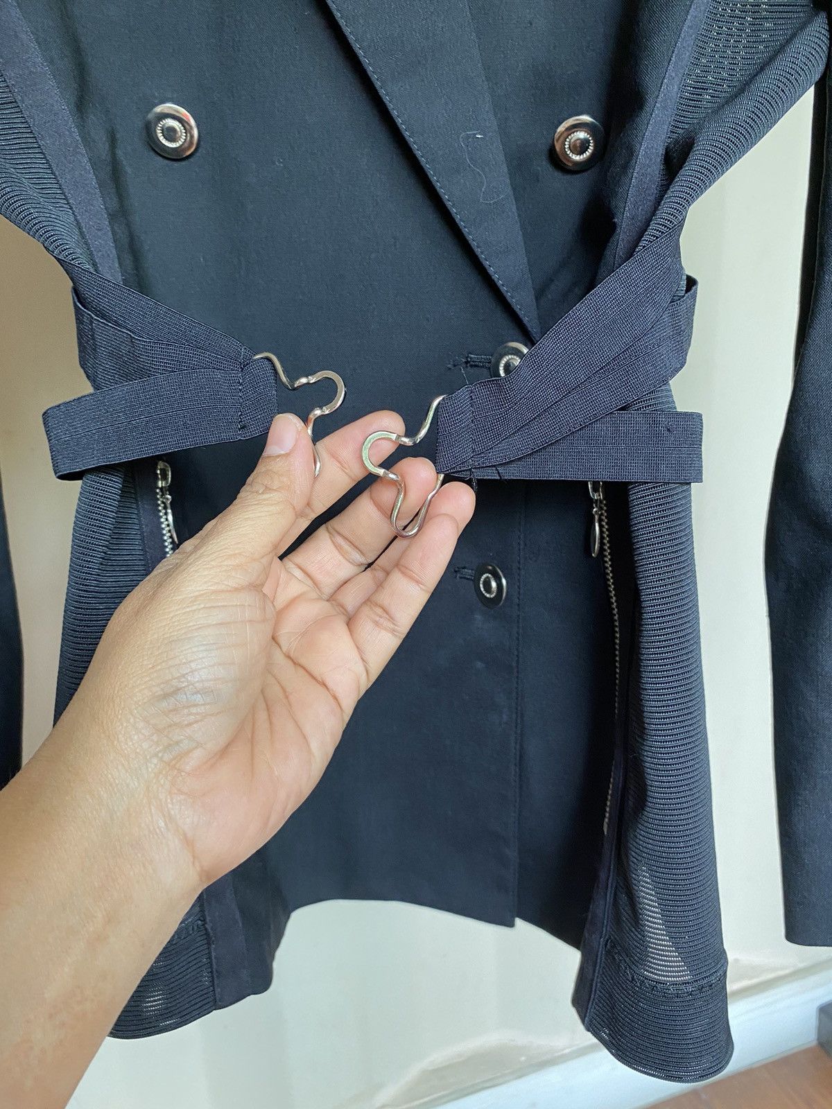 Jean Paul Gaultier 😊Jean Paul Gaultier JPG blazer jacket Size XS / US 0-2 / IT 36-38 - 13 Thumbnail