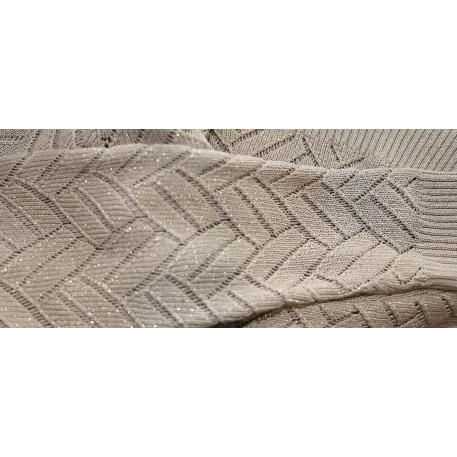 Soft Surroundings NWoT SOFT SURROUNDINGS Beige Gold Collared Sweater Sz L $99 Size L / US 10 / IT 46 - 8 Thumbnail