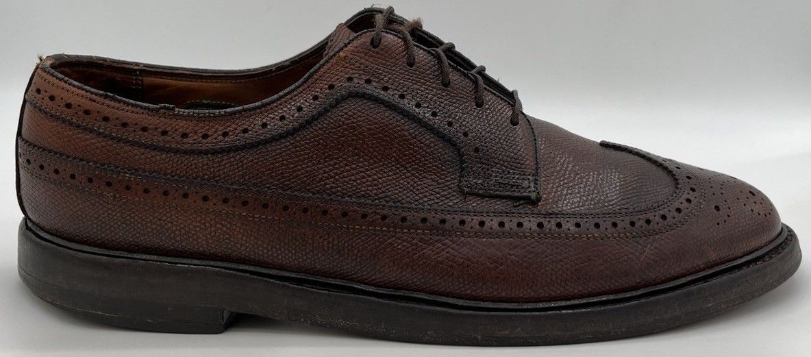 Florsheim Florsheim Imperial Vintage 9.5E Longwing Wingtip Gunbo0at Size US 9.5 / EU 42-43 - 8 Thumbnail