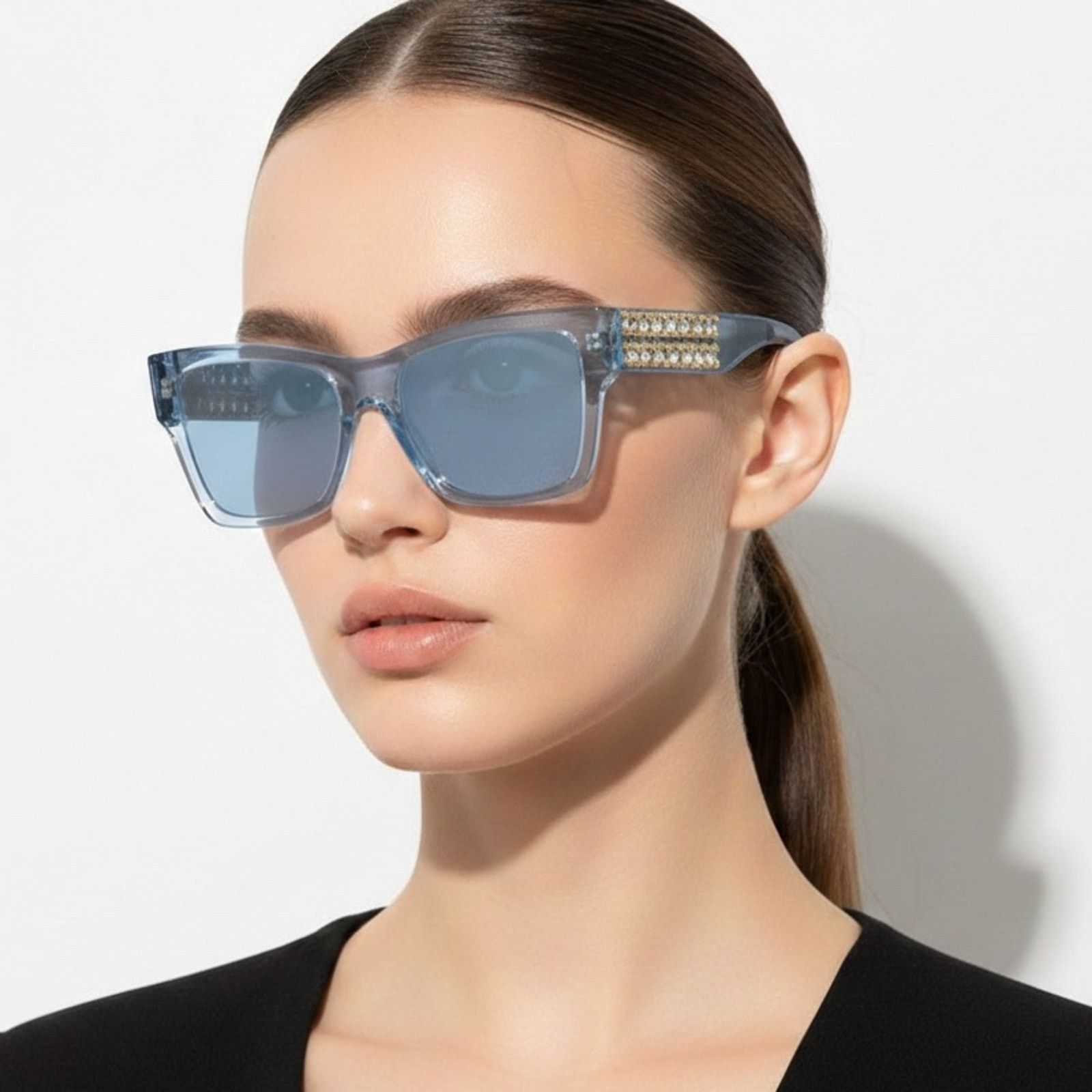 Givenchy New Givenchy Stylish Blue Sunglasses GV40076I 84V, Authentic Size ONE SIZE - 4 Thumbnail