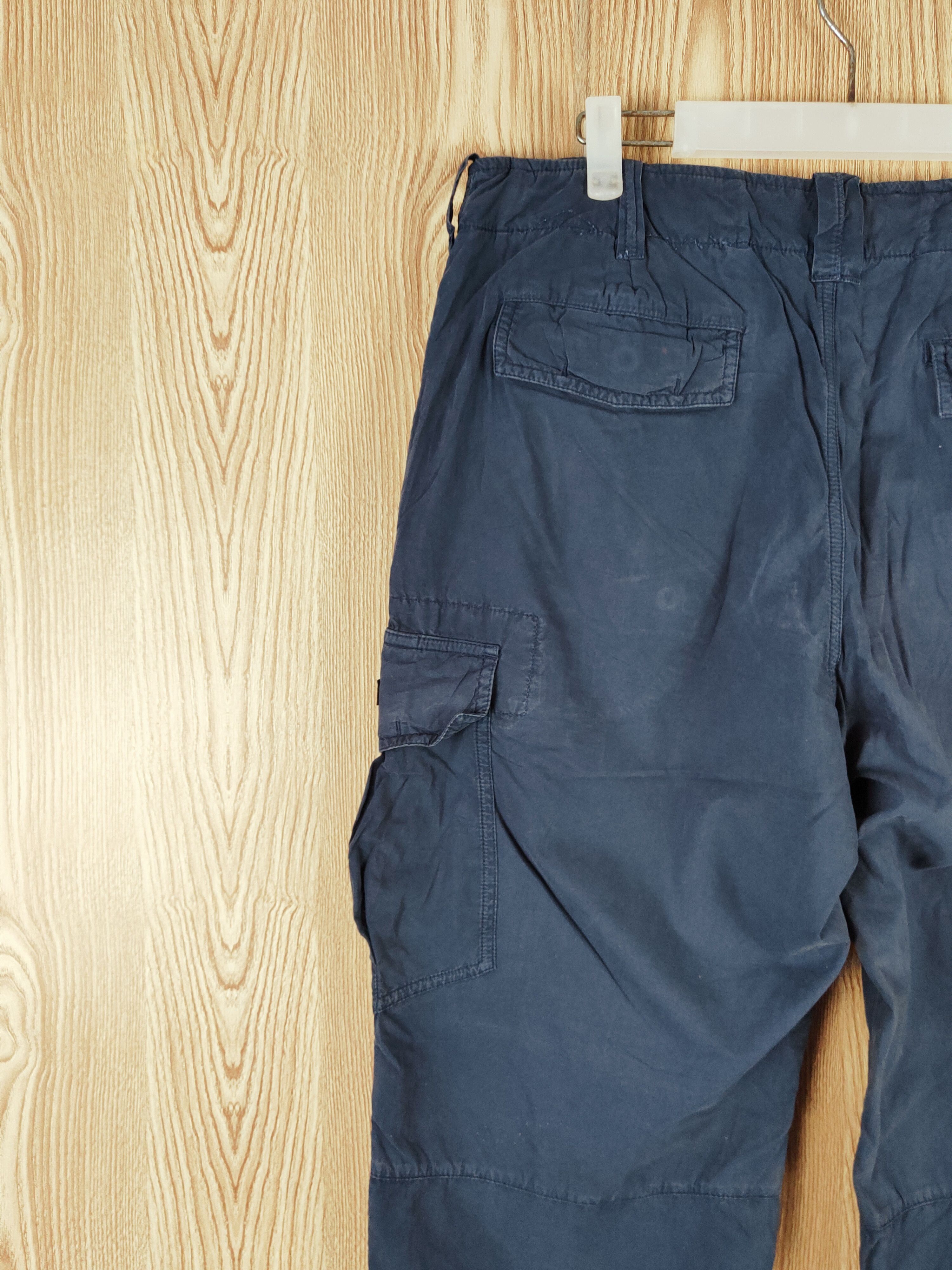 Napapijri DL Napapijri Navy Multipocket Tactical Cargo Pants #W210 Size US 34 / EU 50 - 9 Thumbnail