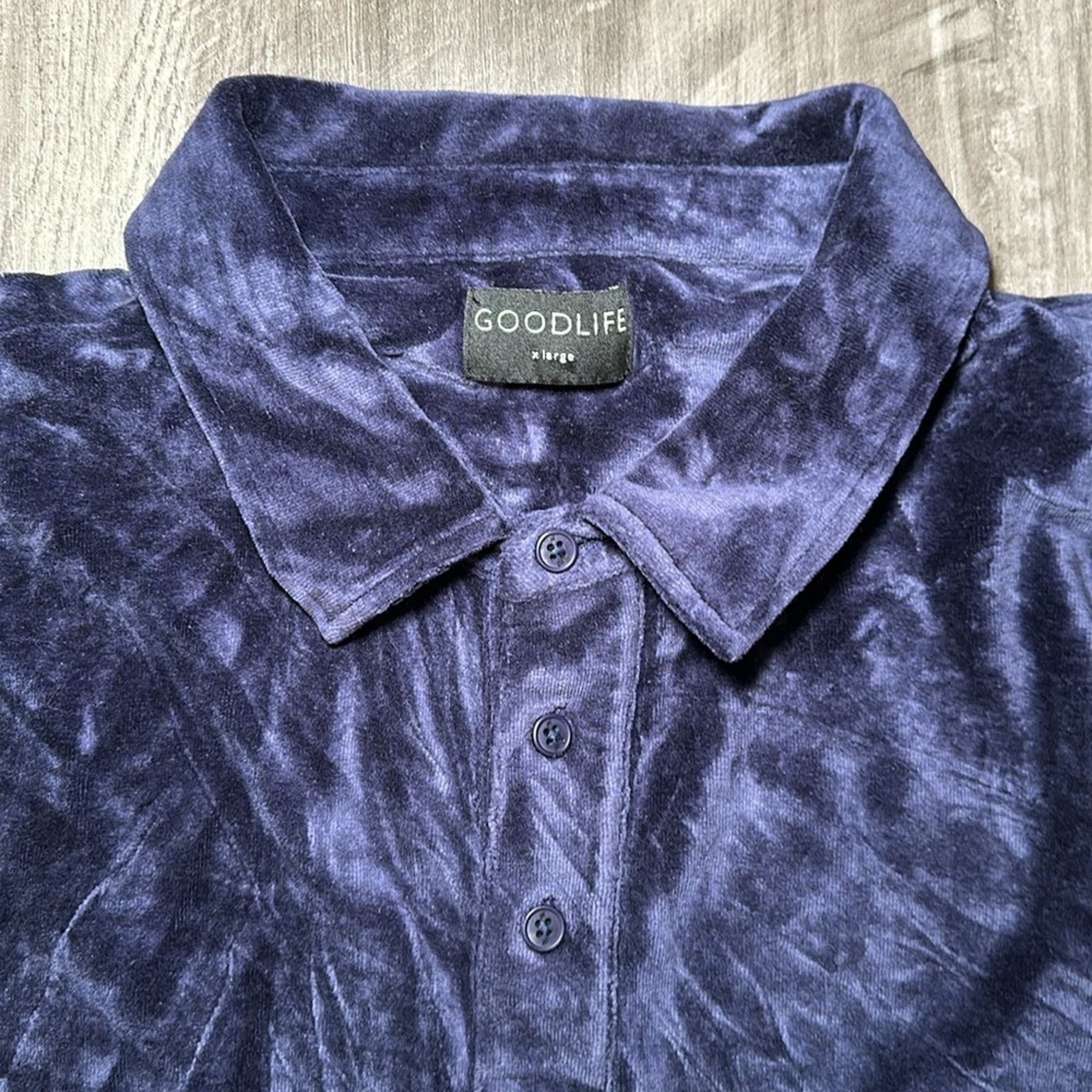 Goodlife GoodLife Velour Polo - XL Size US XL / EU 56 / 4 - 5 Thumbnail