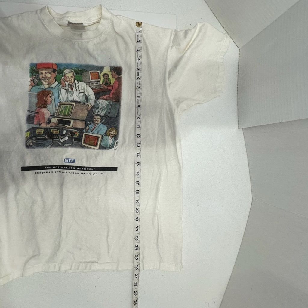 Vintage TWC Network Promo T-Shirt Oneita Power Tee Tech Nostalgia XL Size US XL / EU 56 / 4 - 12 Thumbnail