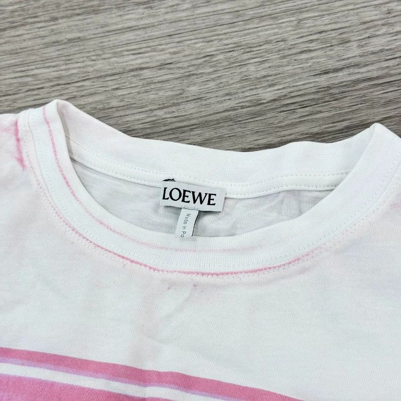 Loewe LOEWE Letter T-shirt Size XXS / US 00 / IT 34 - 3 Thumbnail