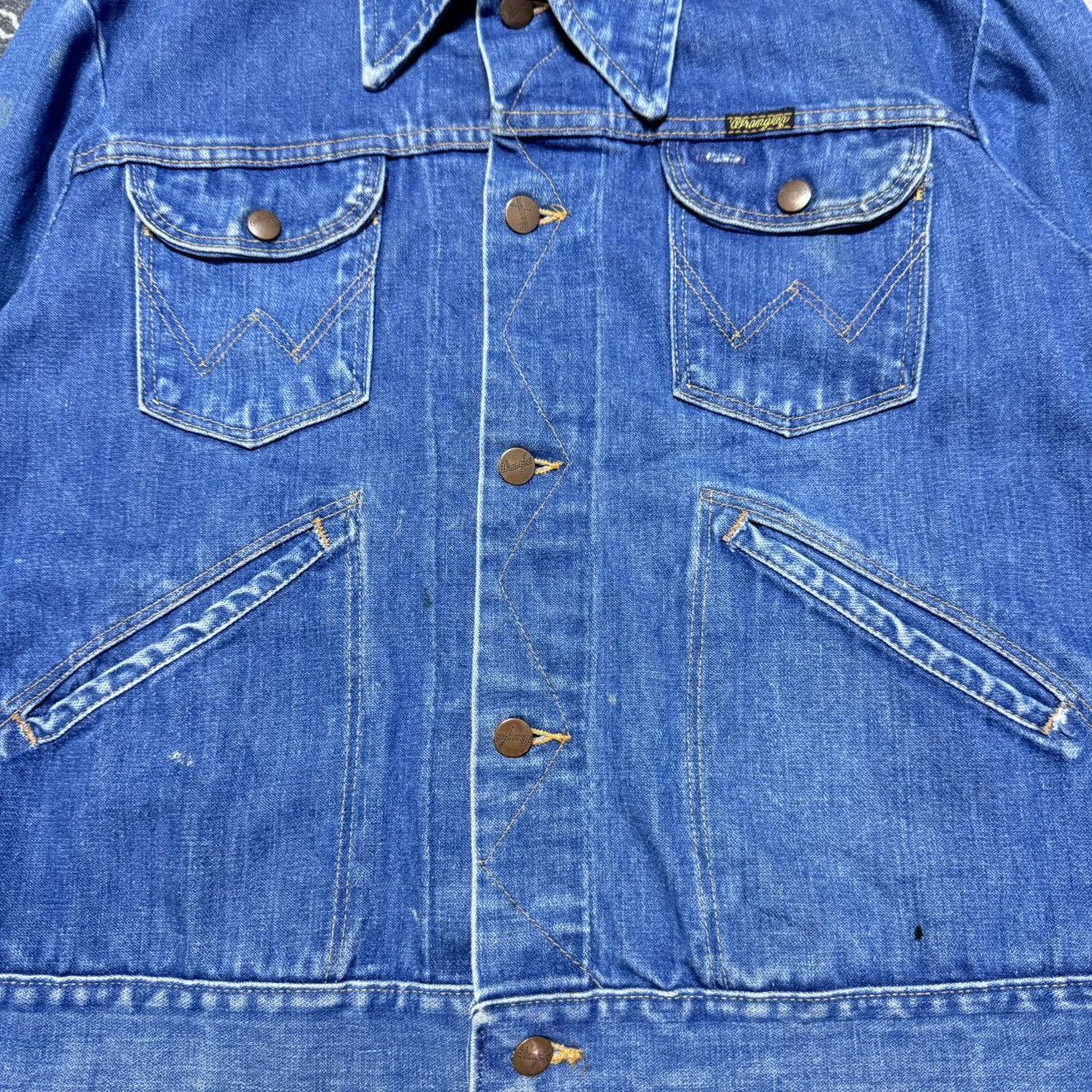 Wrangler Vintage 70s Wrangler 126MJ Denim Jacket Size US L / EU 52-54 / 3 - 15 Thumbnail