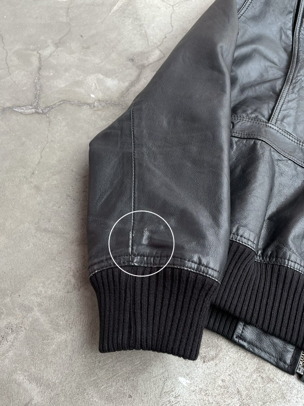 Rip Curl Rip Curl: Tanned Leather Zip-Jacket: Cherveau Lambskin Size US L / EU 52-54 / 3 - 11 Thumbnail