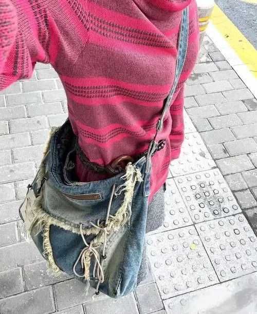 Japanese Brand × Jean Jeans Casual Totes Shoulder Bags Size ONE SIZE - 3 Thumbnail
