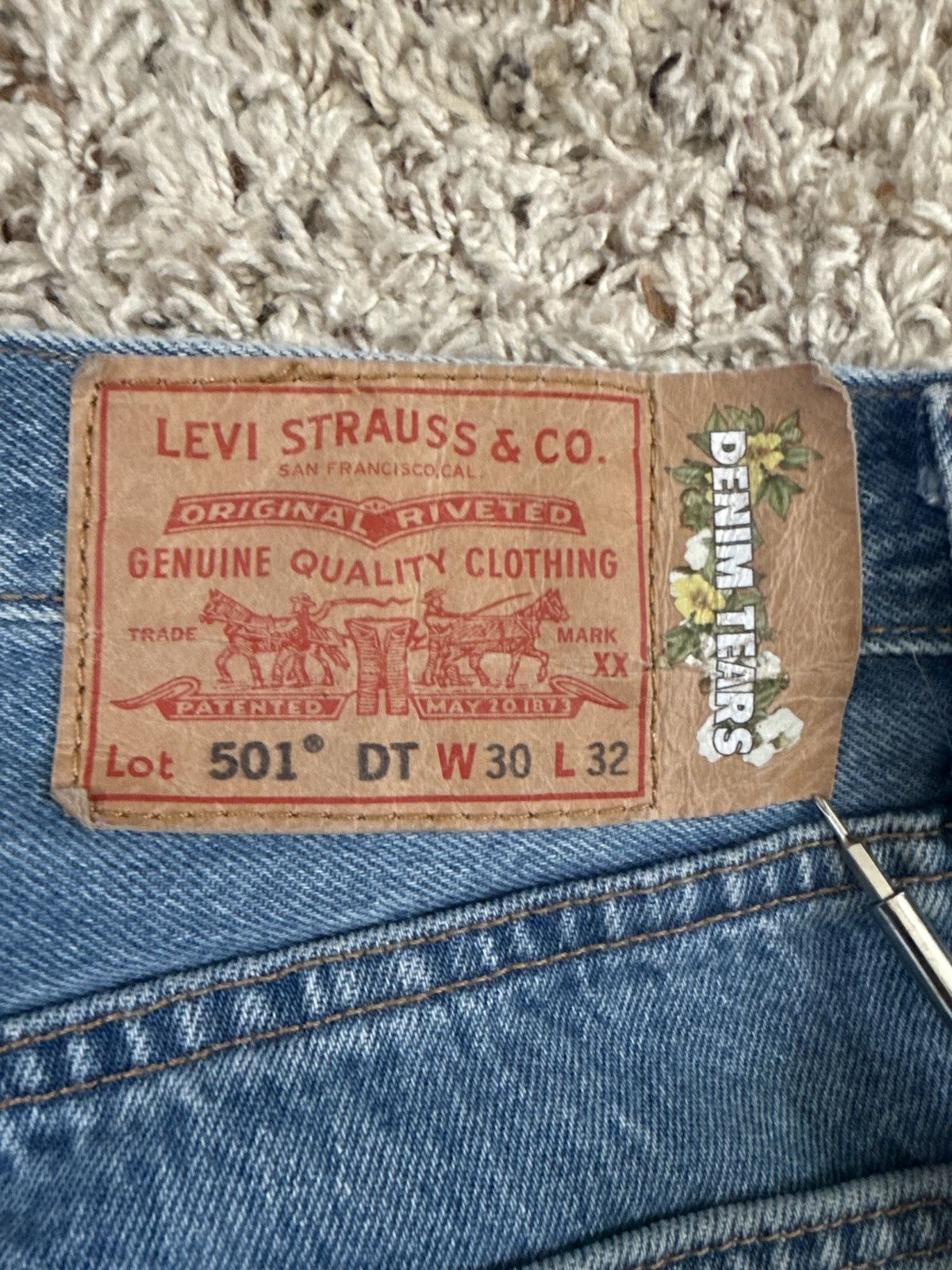 DENIM TEARS Denim Tears Levis Jeans Size US 30 / EU 46 - 2 Thumbnail