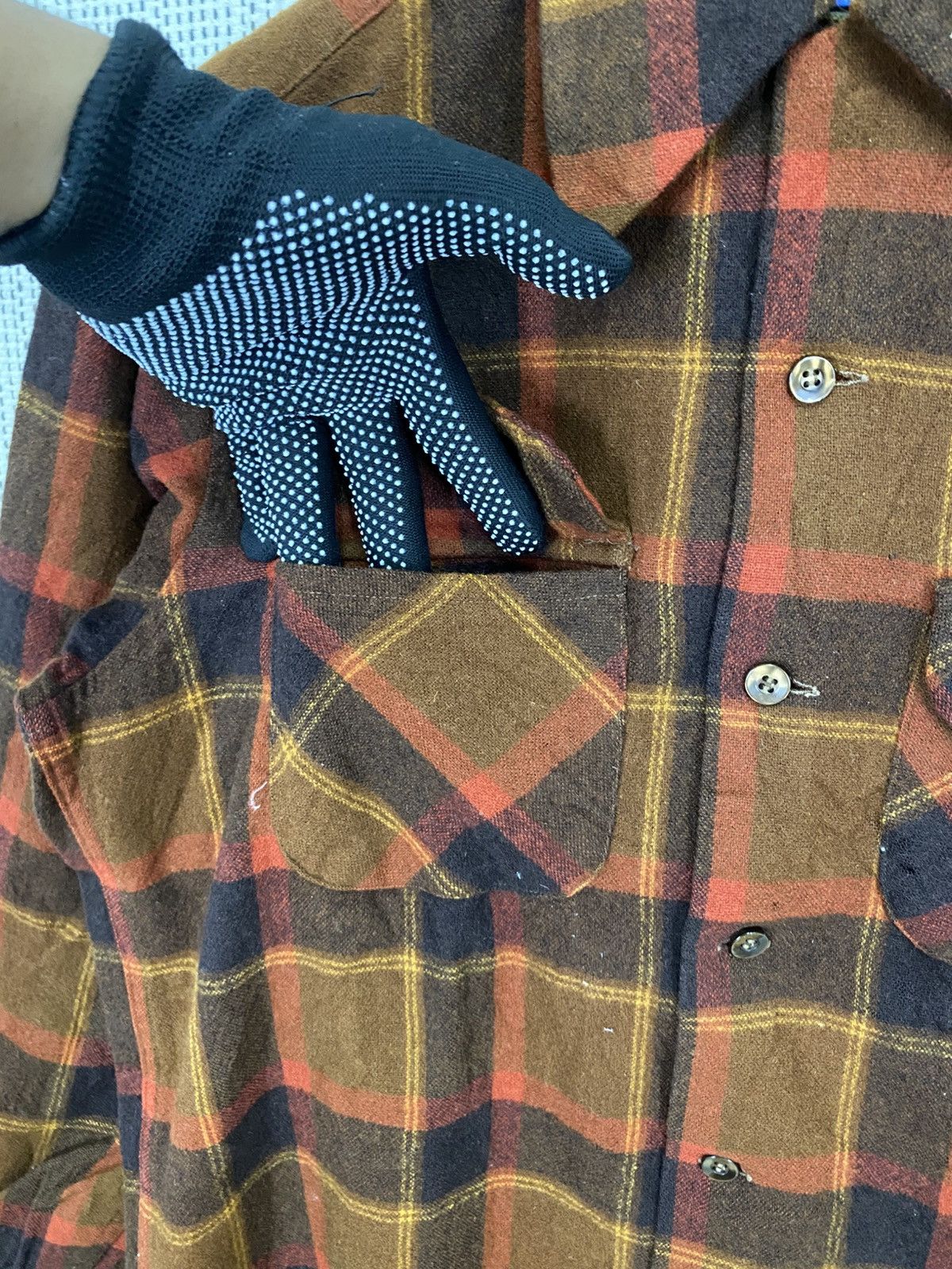 Pendleton × Vintage Vintage Pendleton Check Shirt Button M USA Made 70s Mens Size US M / EU 48-50 / 2 - 7 Thumbnail